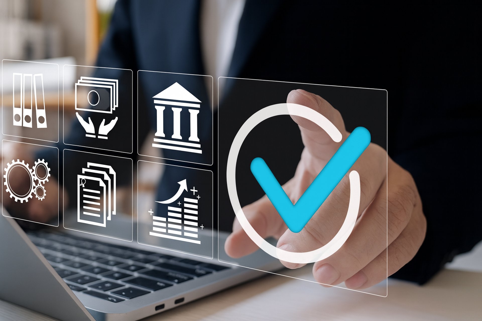 an abstract photo of a curved building with a blue sky in the background