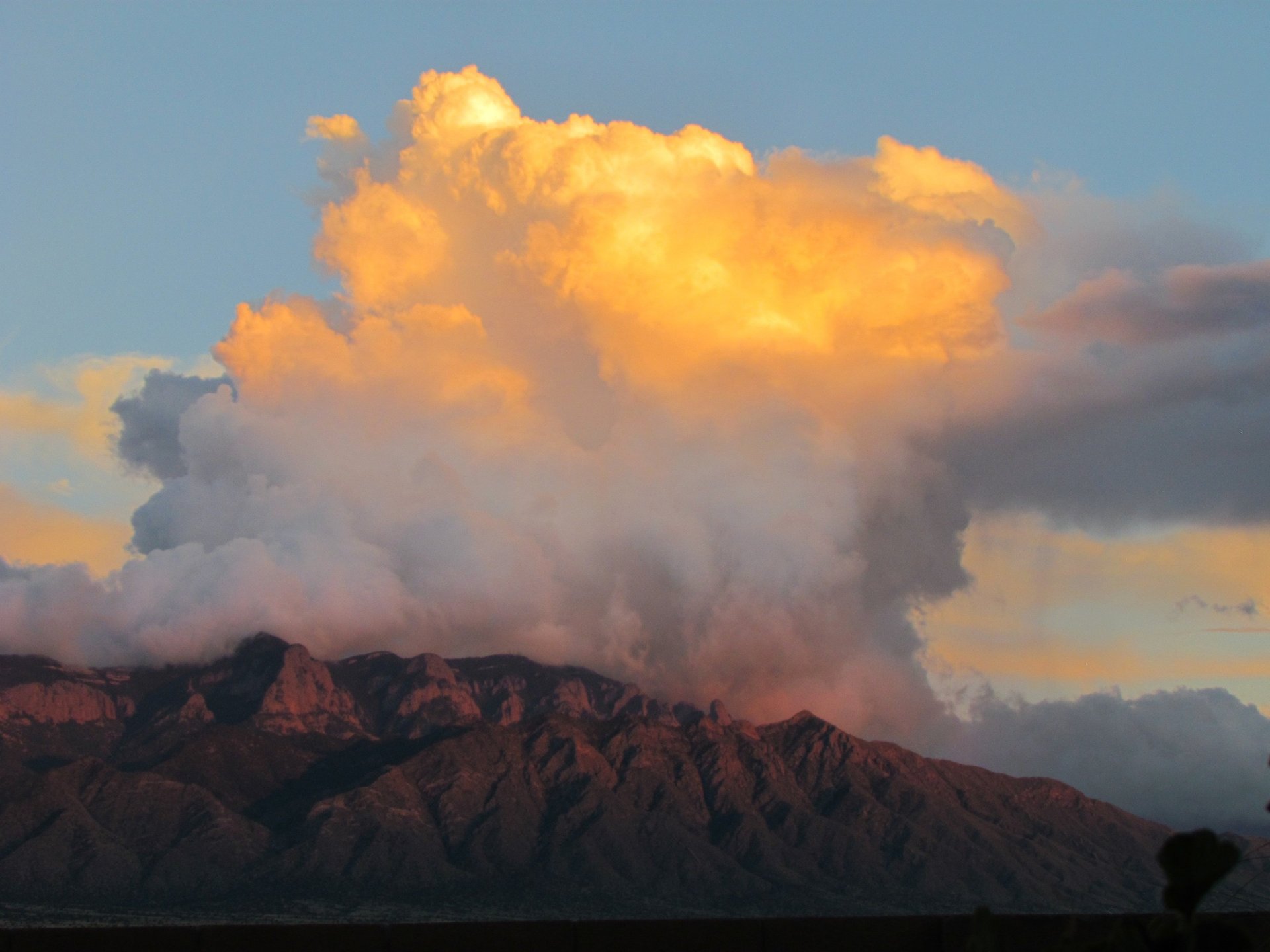 mountain range under blue sky