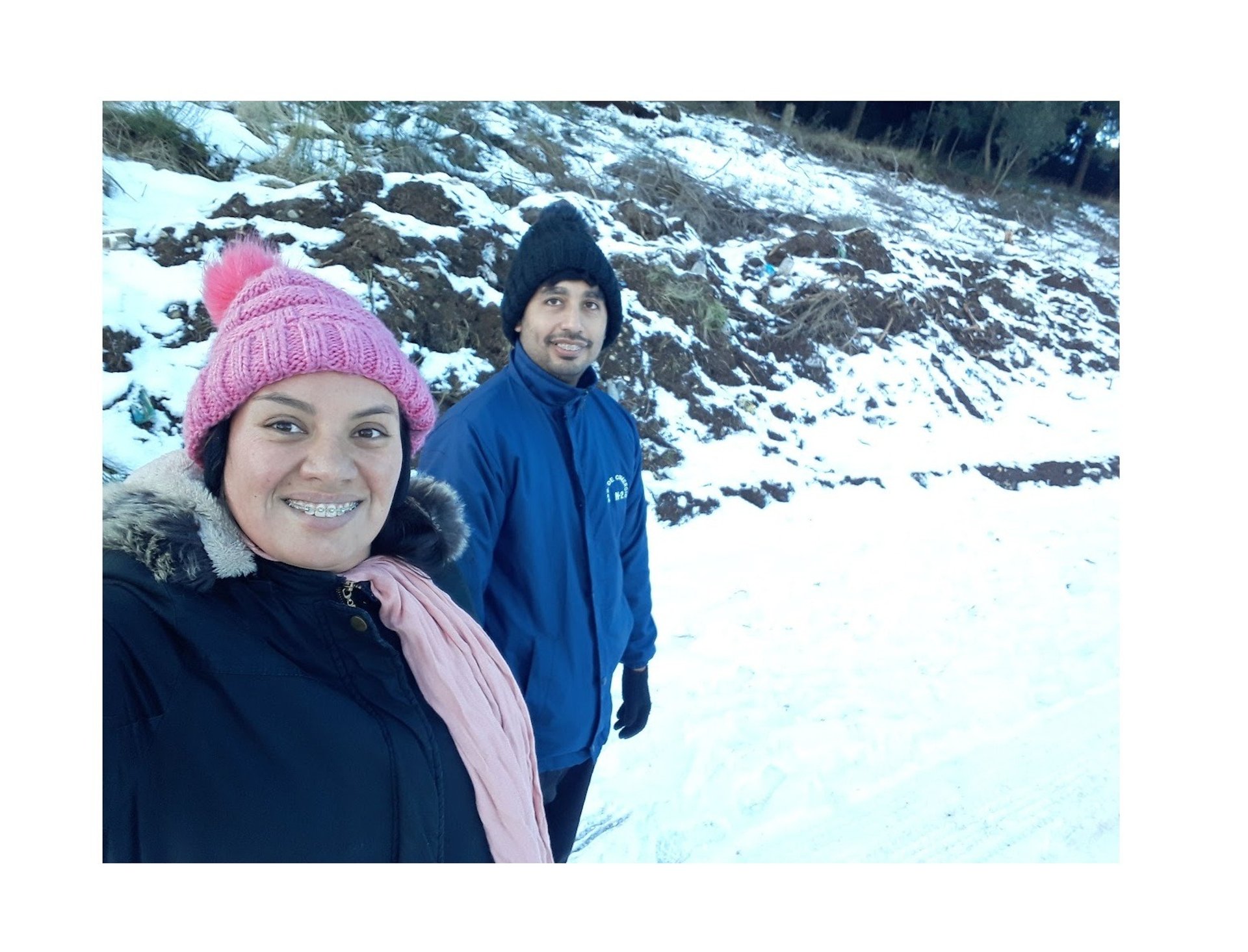 couple wearing silver-colored rings