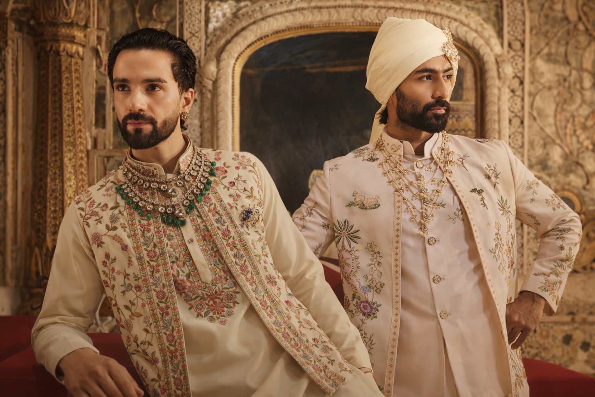 black and brown leather padded tub sofa