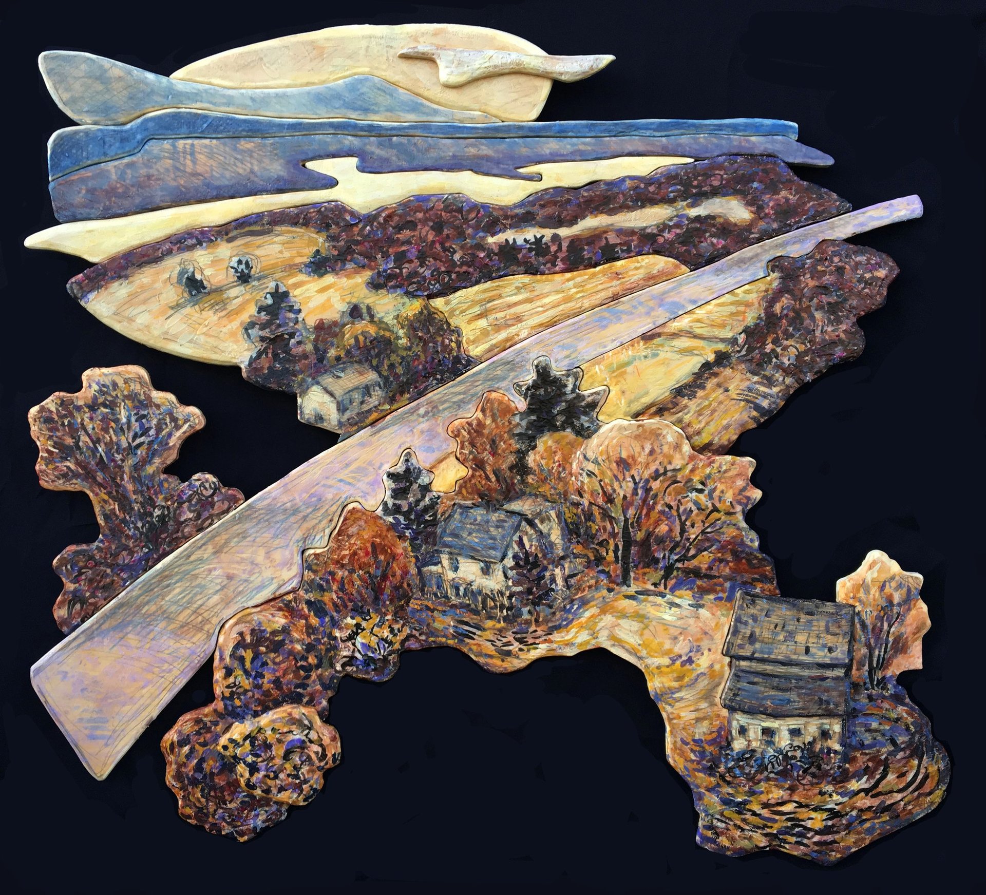 person wearing grey knit sweater