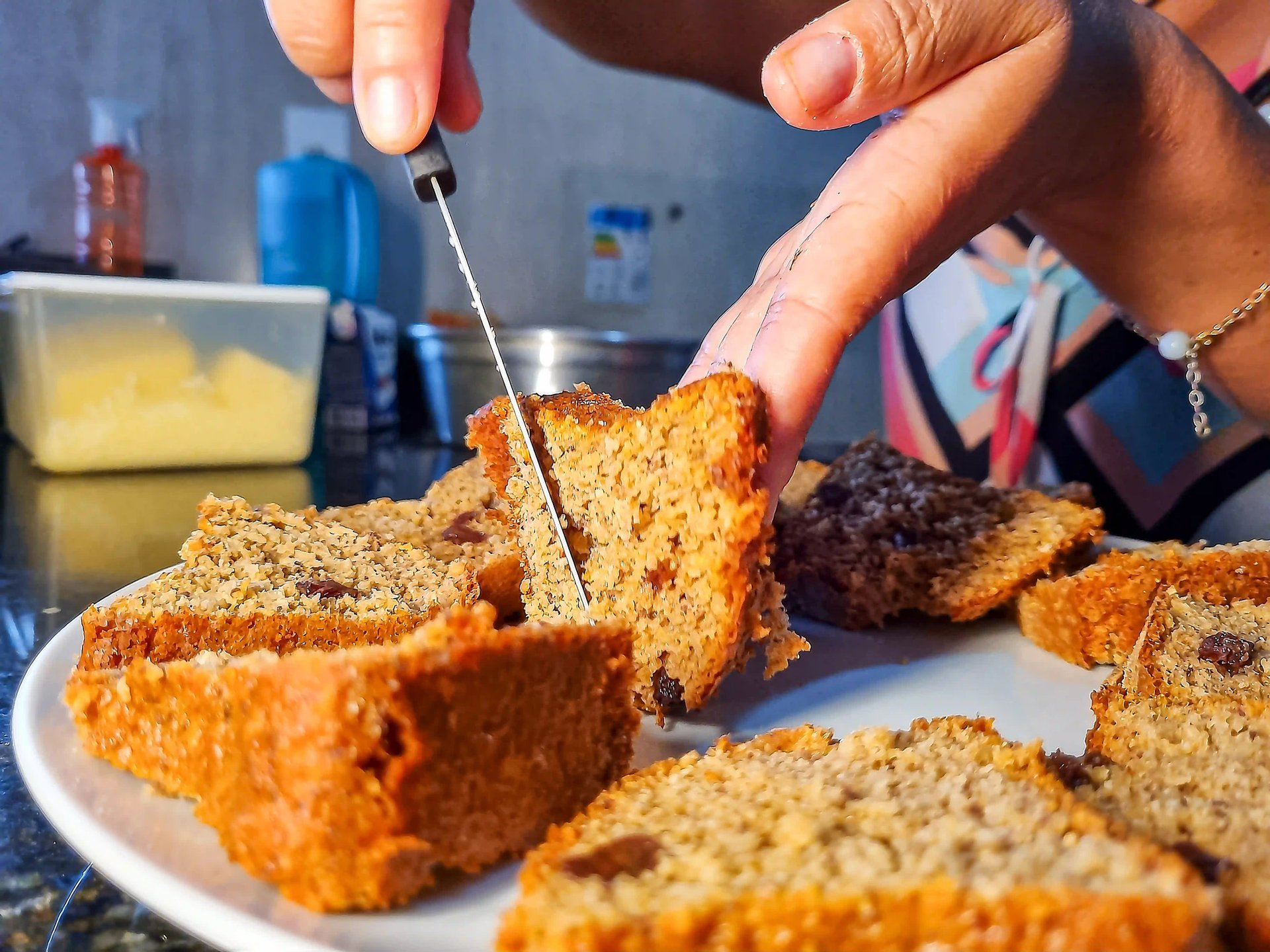 café da manhã bolo
