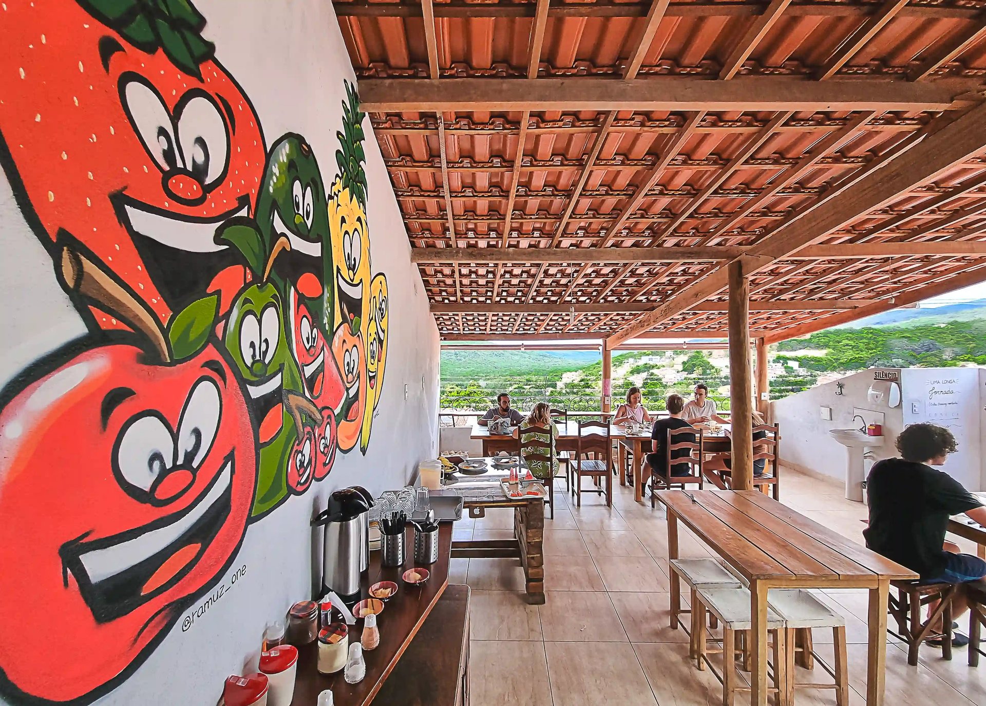 café da manhã sala