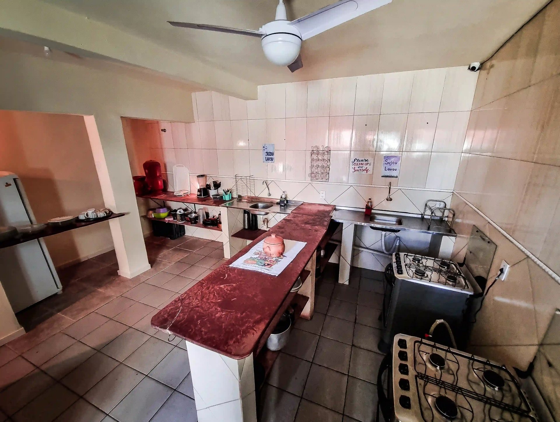 cozinha hostel