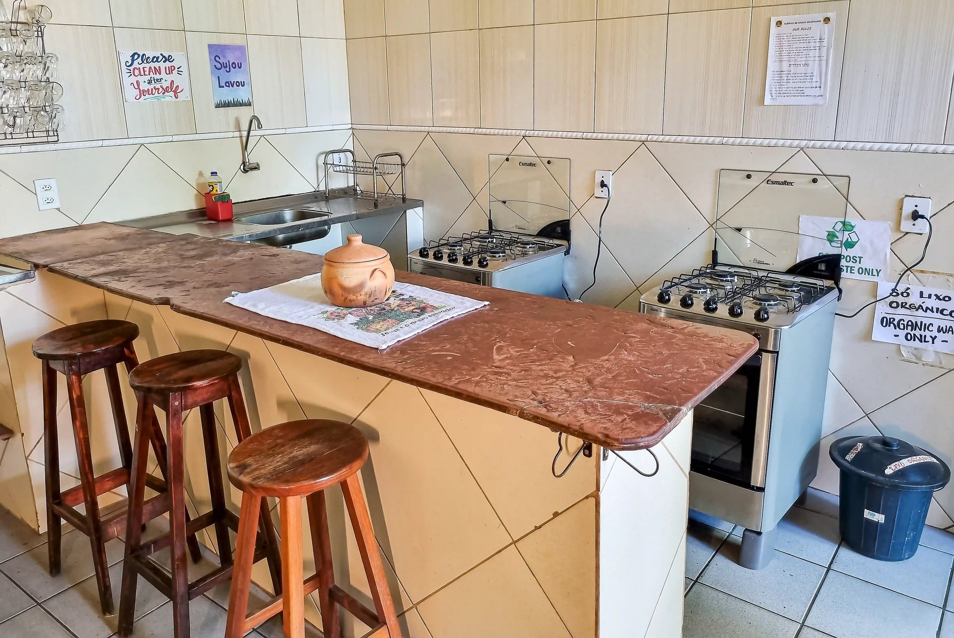 cozinha pousada