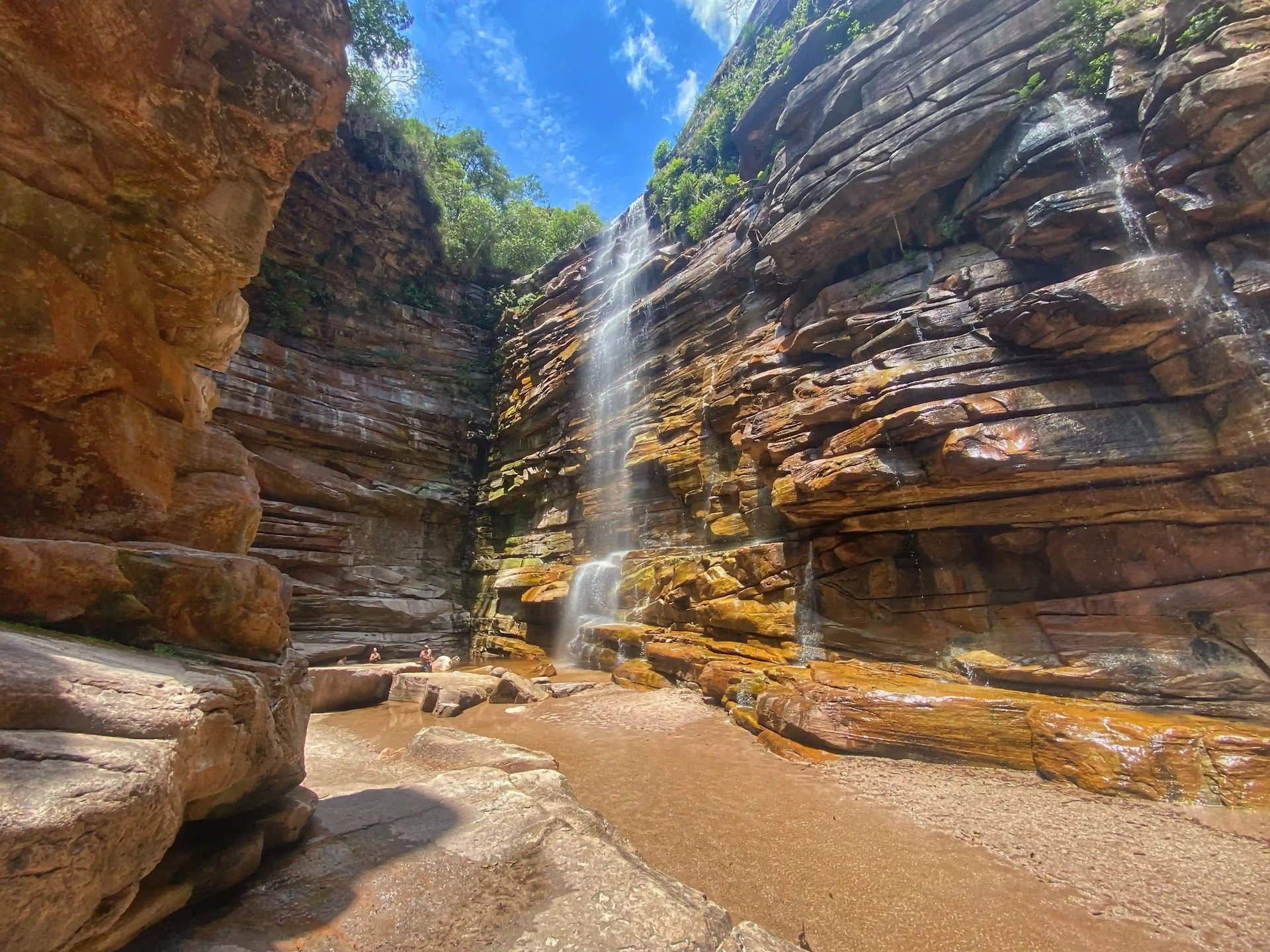 cachoeira mosquito lençois bahia