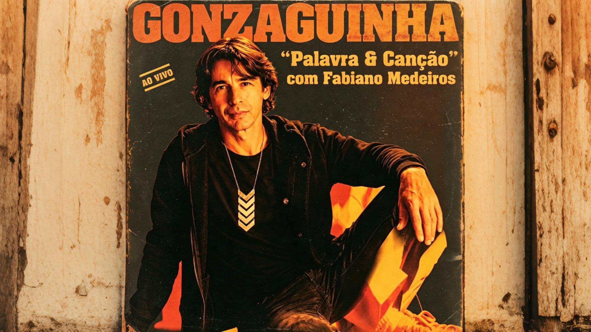Show homenagem a Gonzaguinha com Fabiano Medeiros.