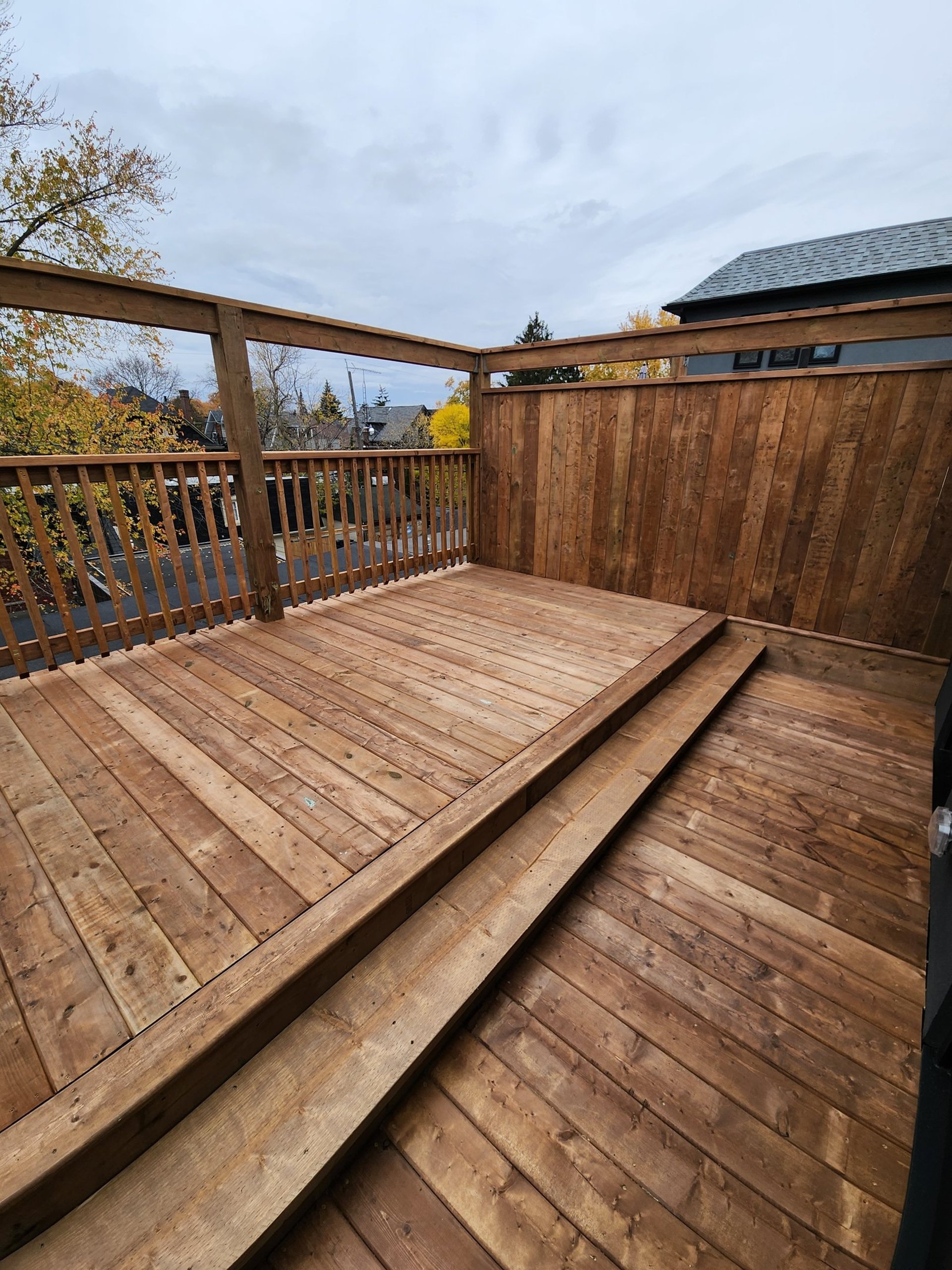 A Custom Toronto Third Story Deck