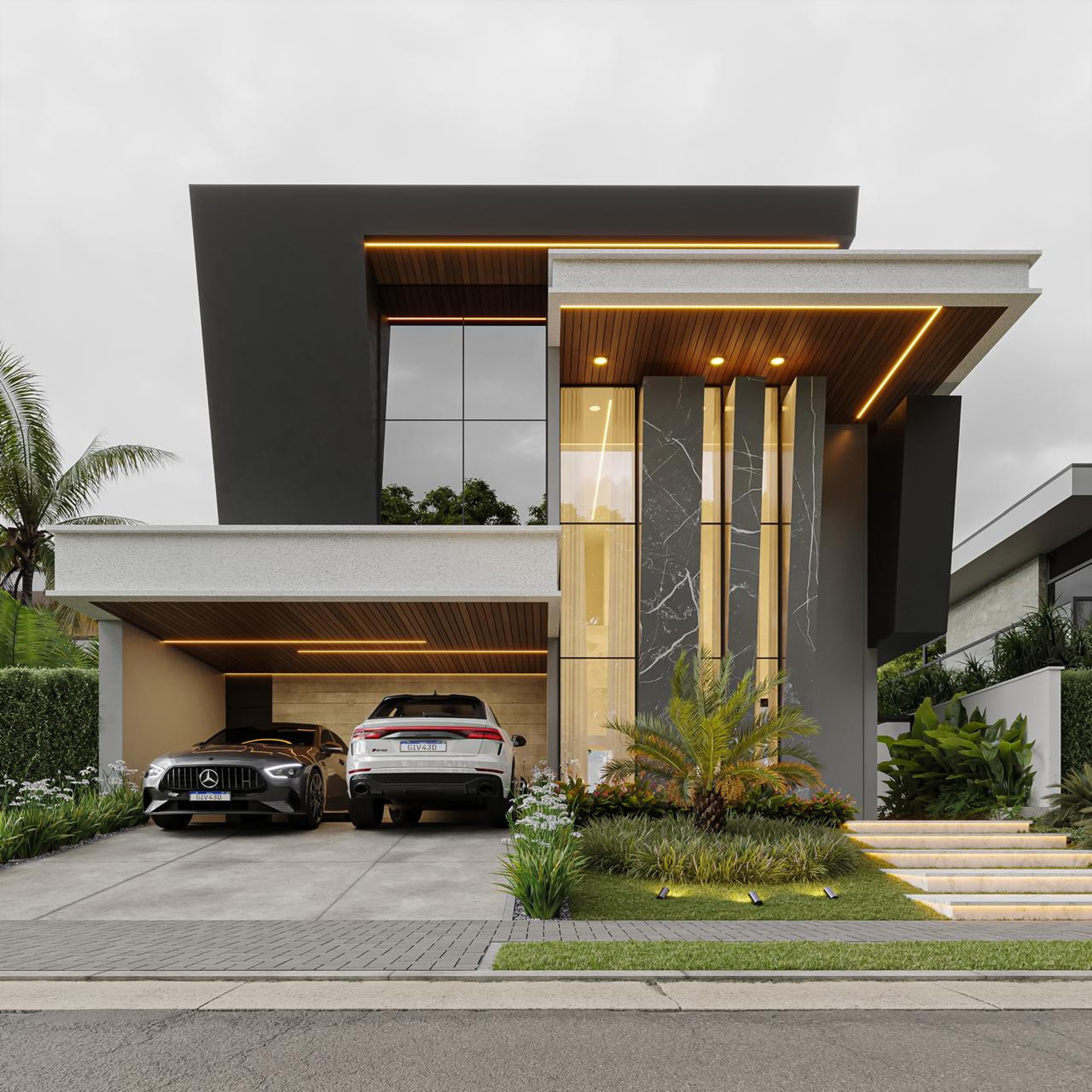 black and brown leather padded tub sofa