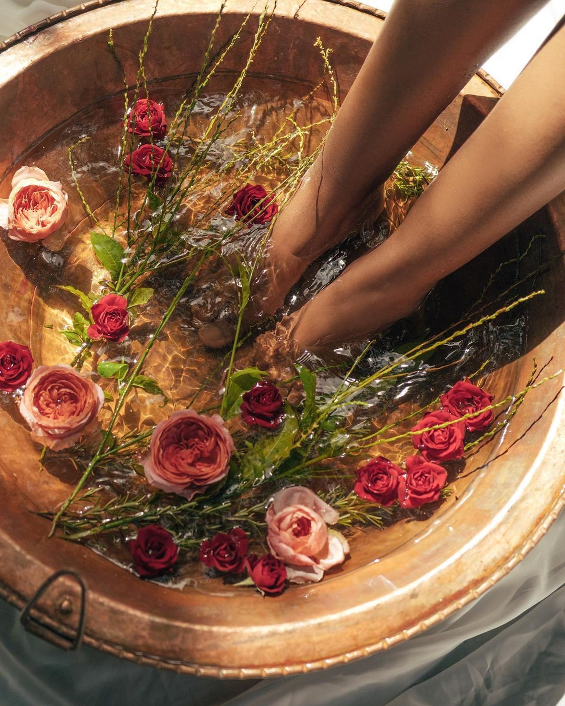 a close up of a water drop on a table
