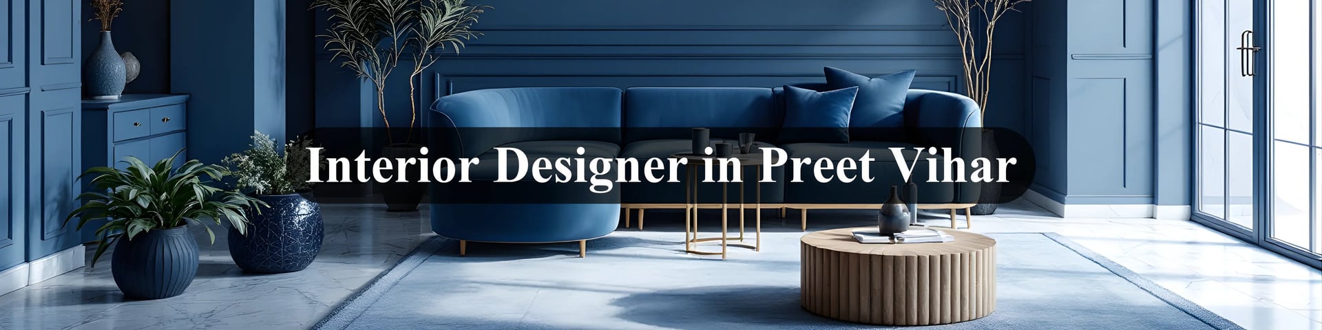 interior design in preet vihar