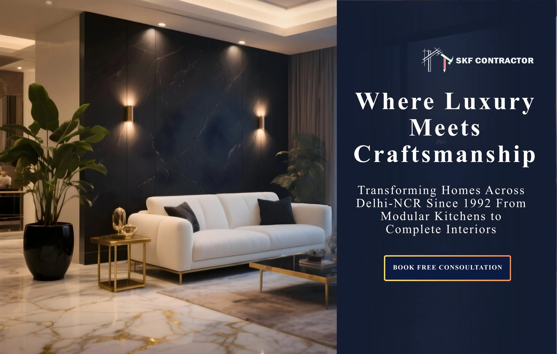 Luxury Interior Designer in Delhi NCR