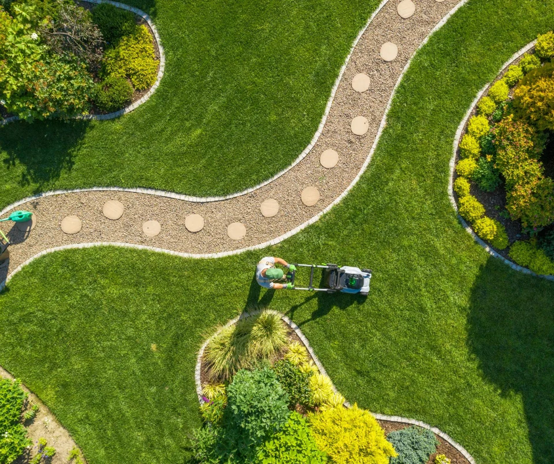 an abstract photo of a curved building with a blue sky in the background