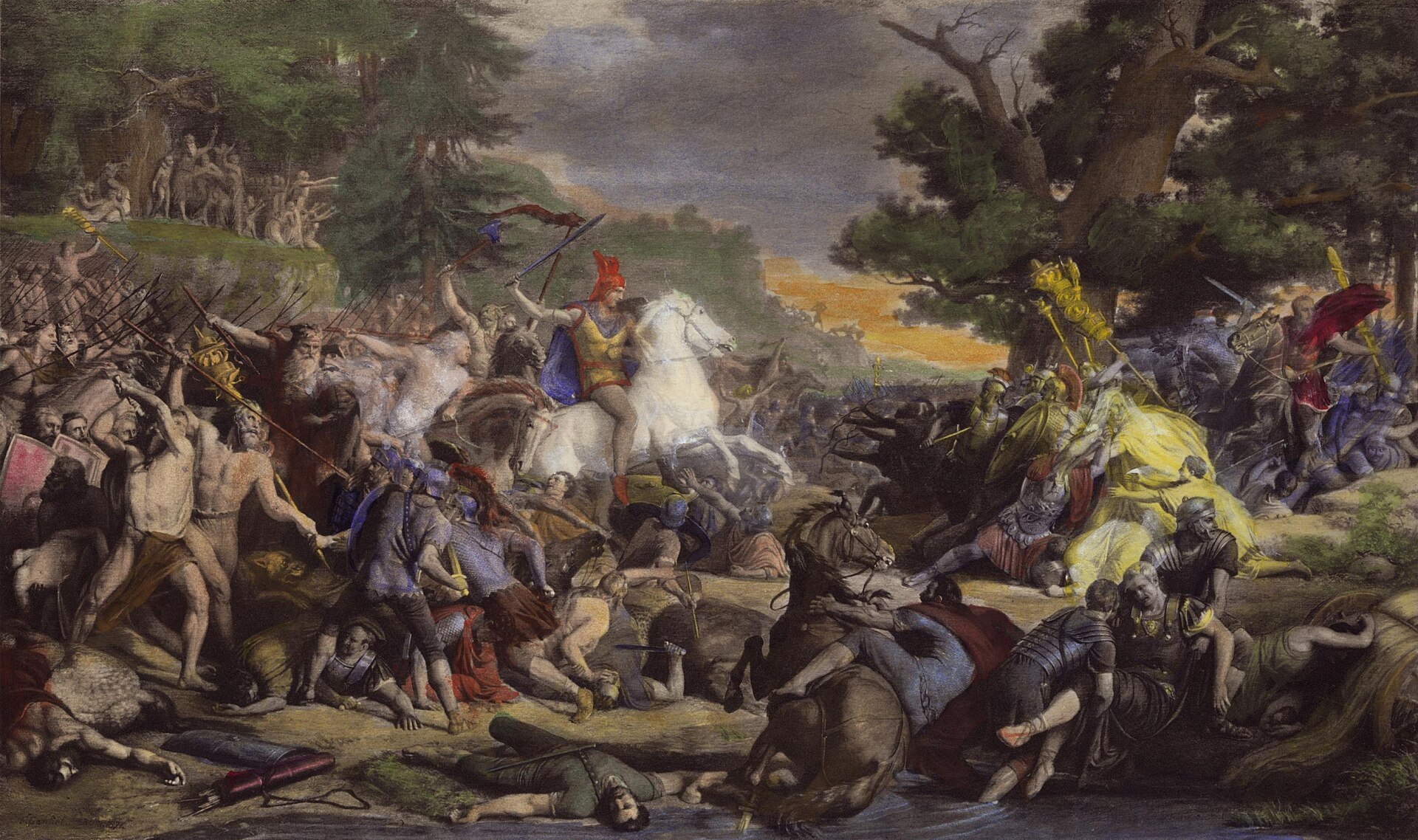 batalla de Teutoburgo
