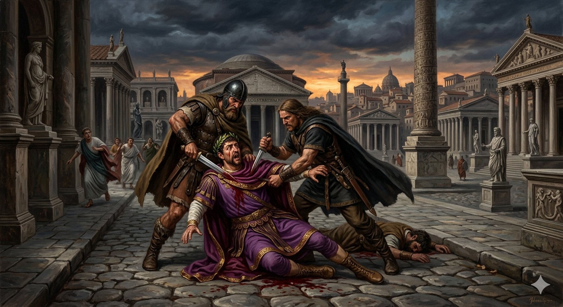 asesinato Petronio Máximo