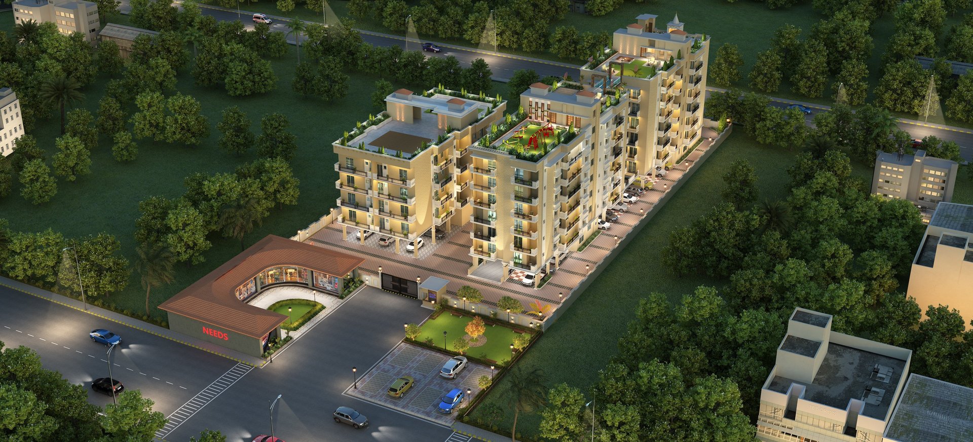 low angle photography of high rise building