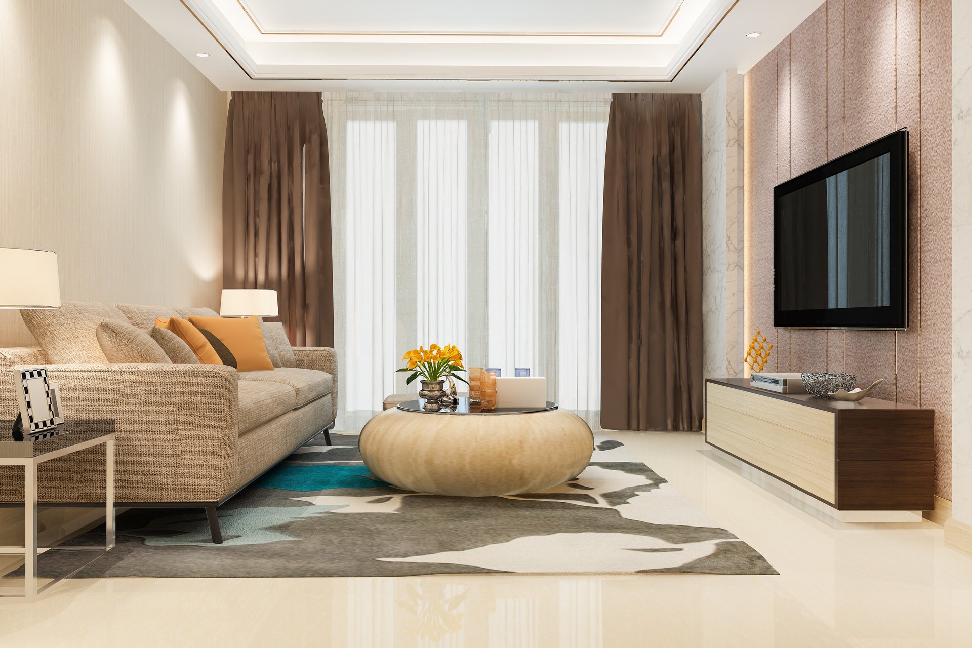 black and brown leather padded tub sofa