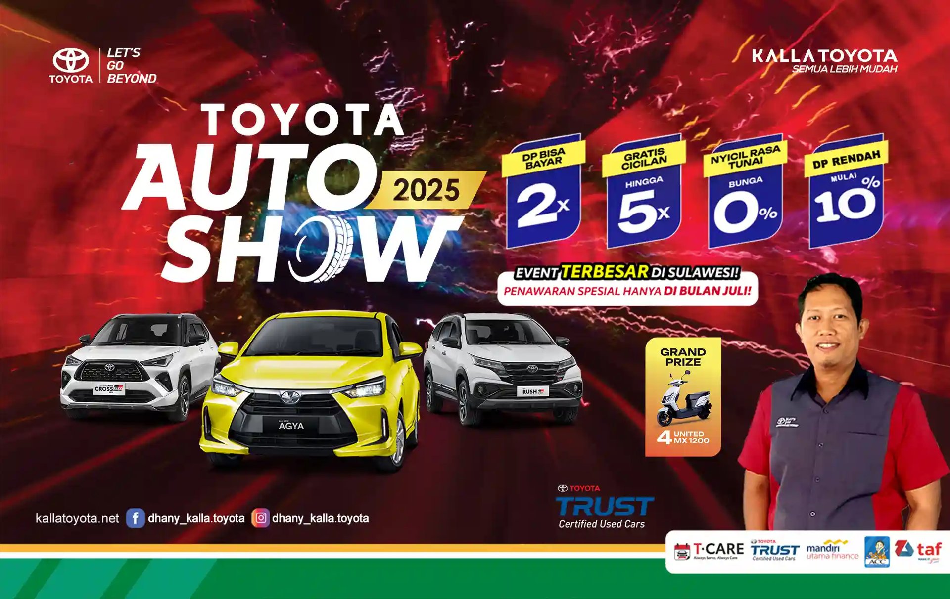 Auto show Kalla Toyota