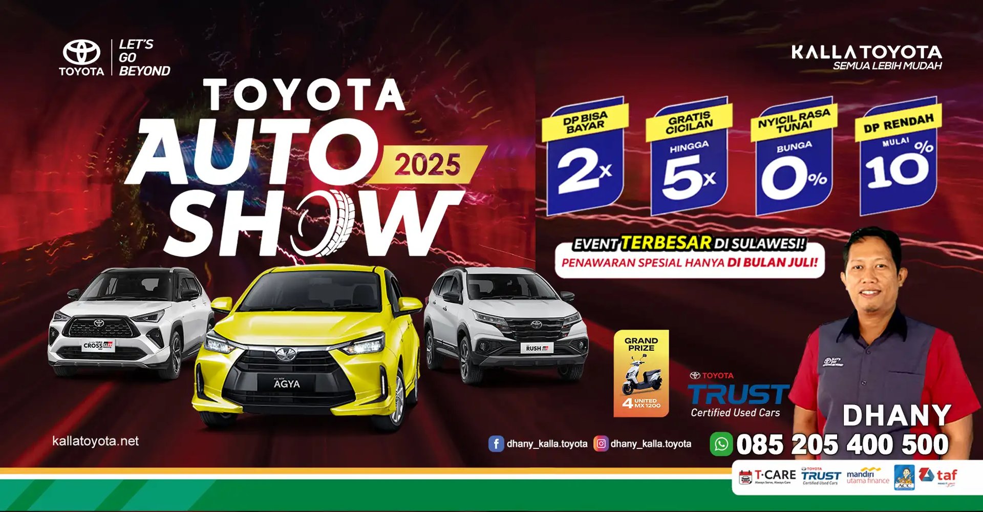 toyota auto show 2025 kalla toyota