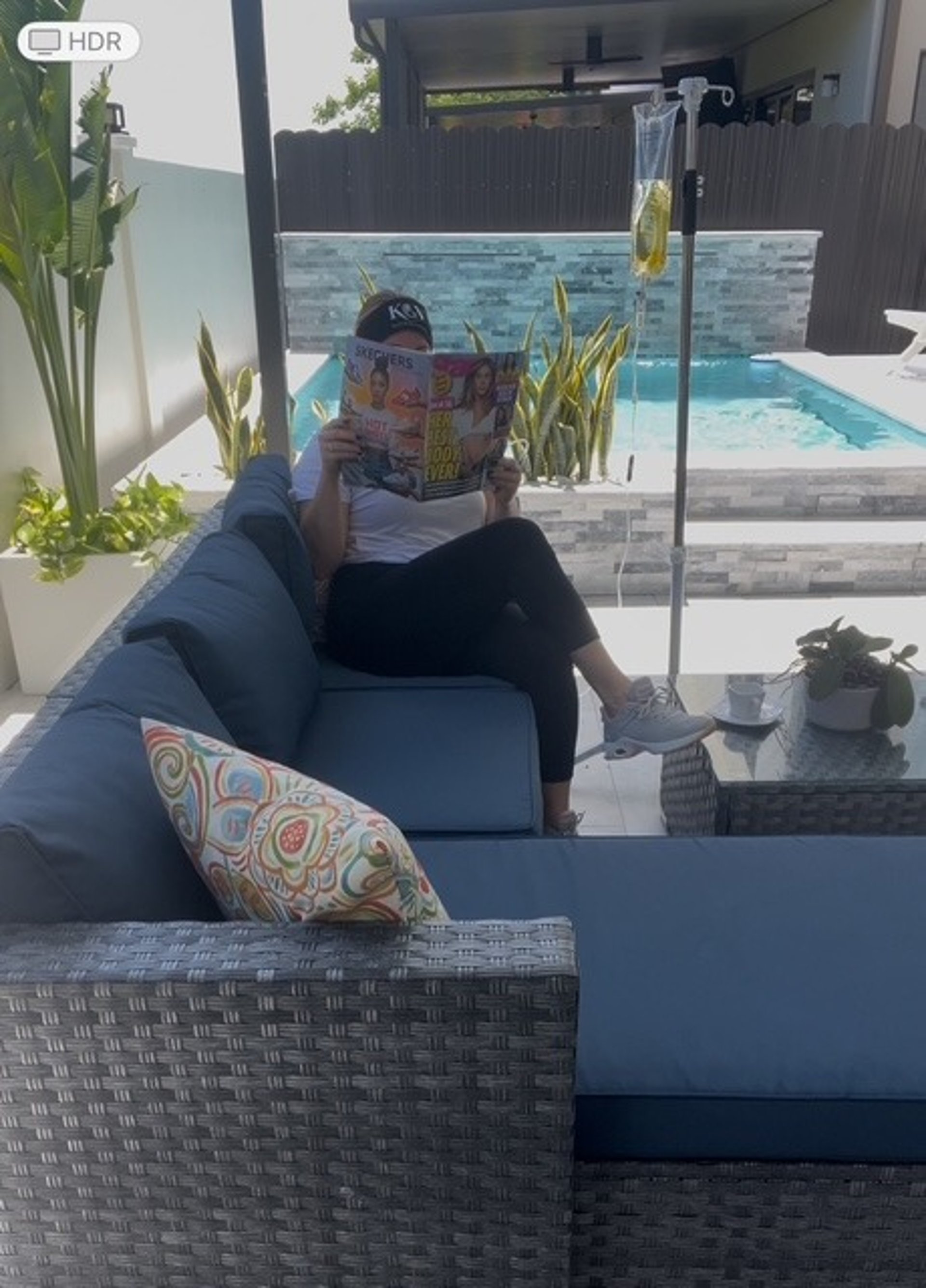 woman wearing yellow long-sleeved dress under white clouds and blue sky during daytime