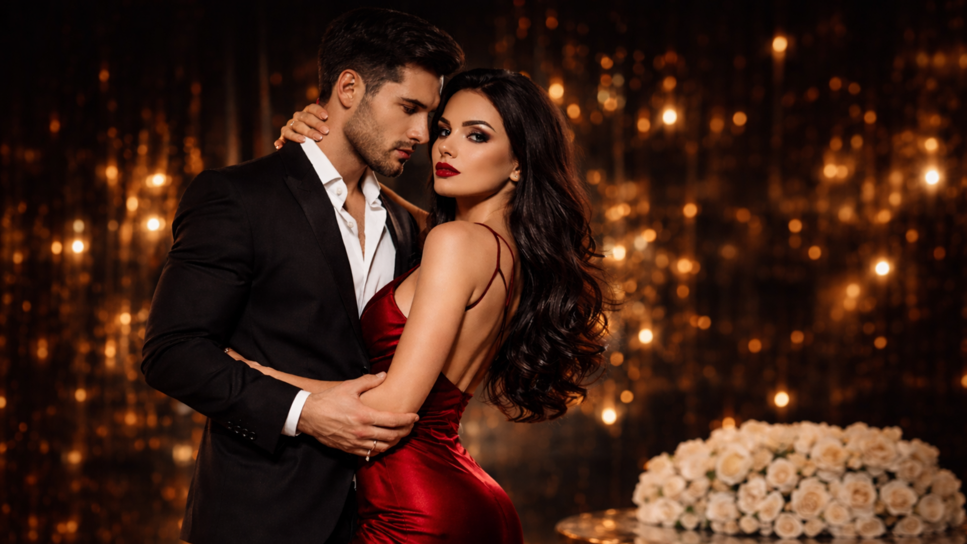 an abstract photo of a curved building with a blue sky in the background