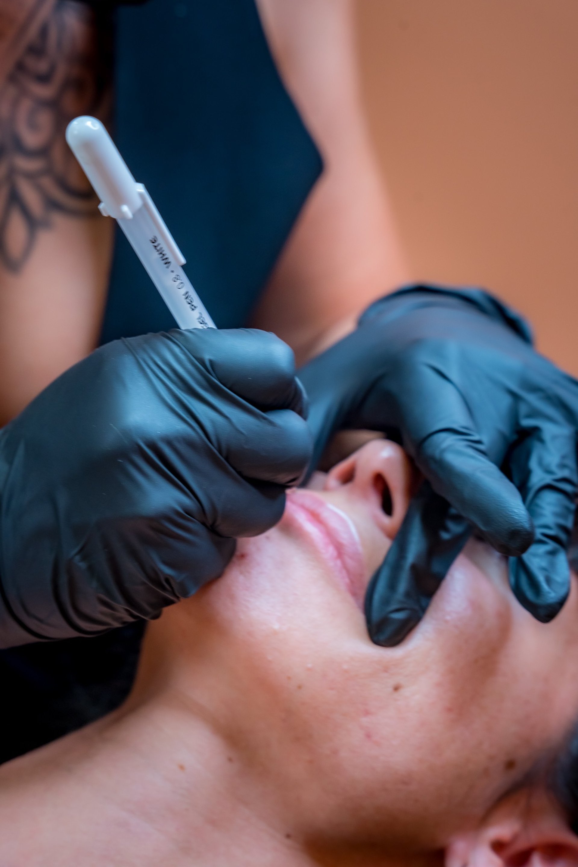 pink flower painting