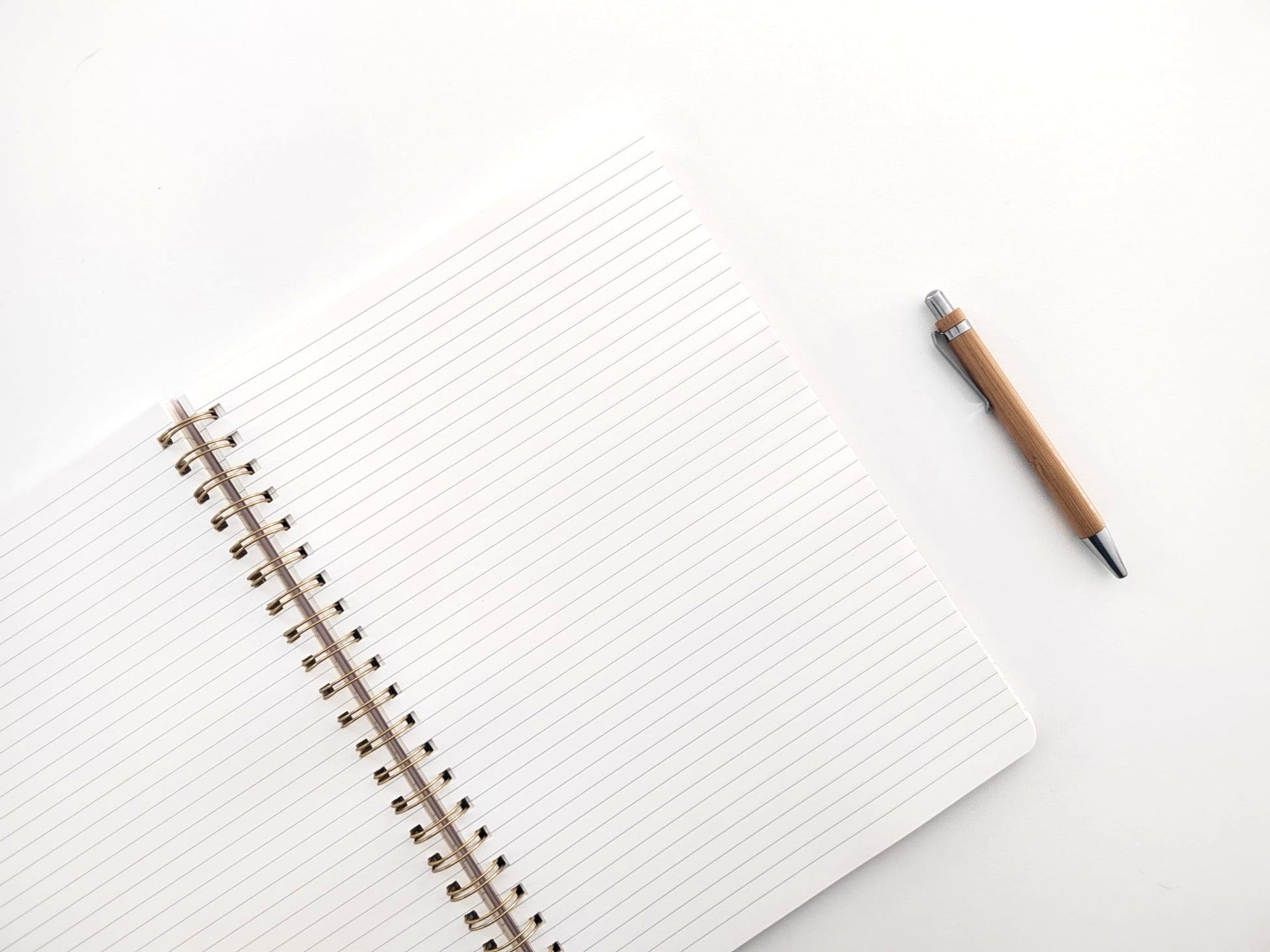 white paper near clips
