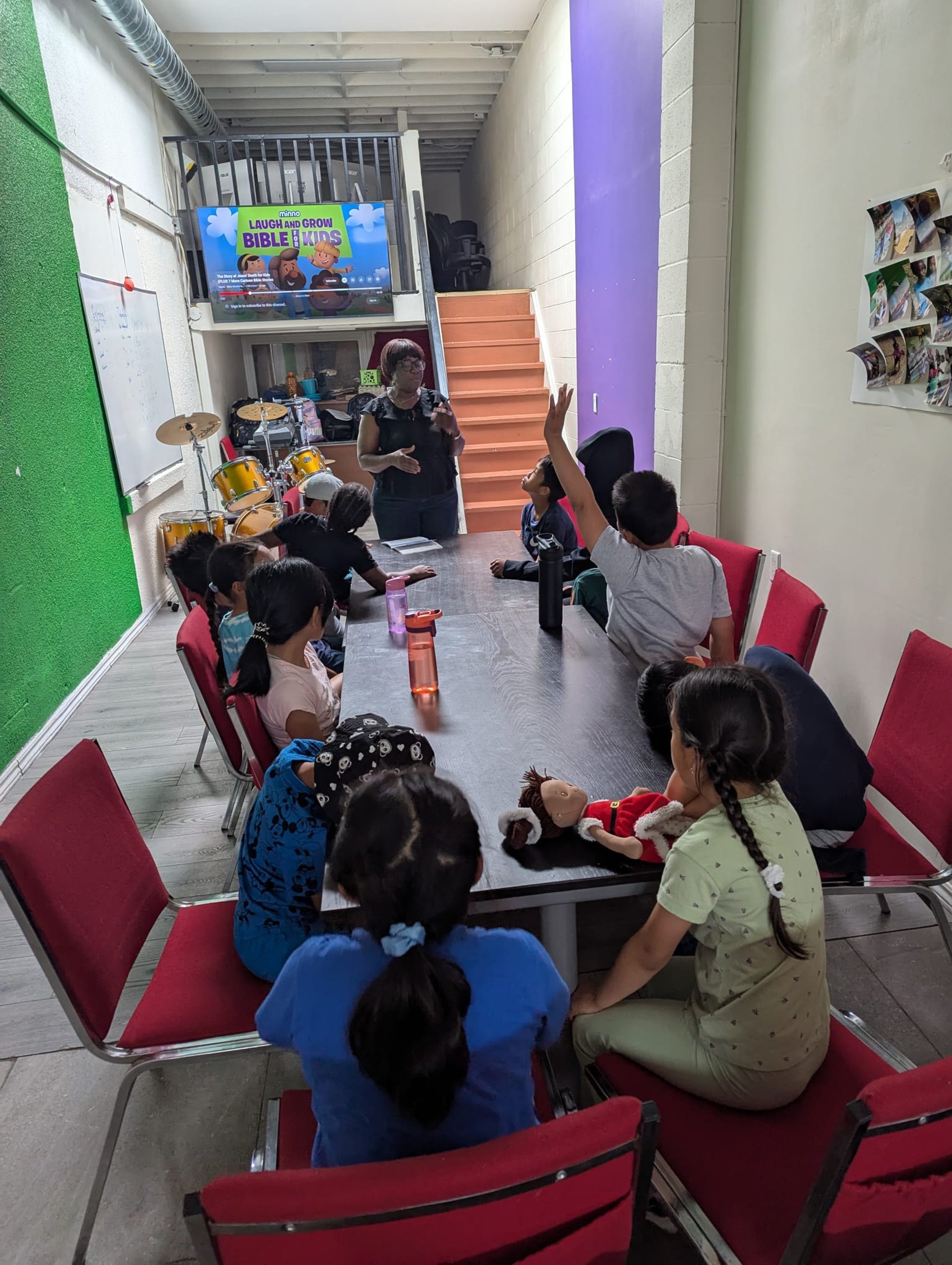 black blue and yellow textile