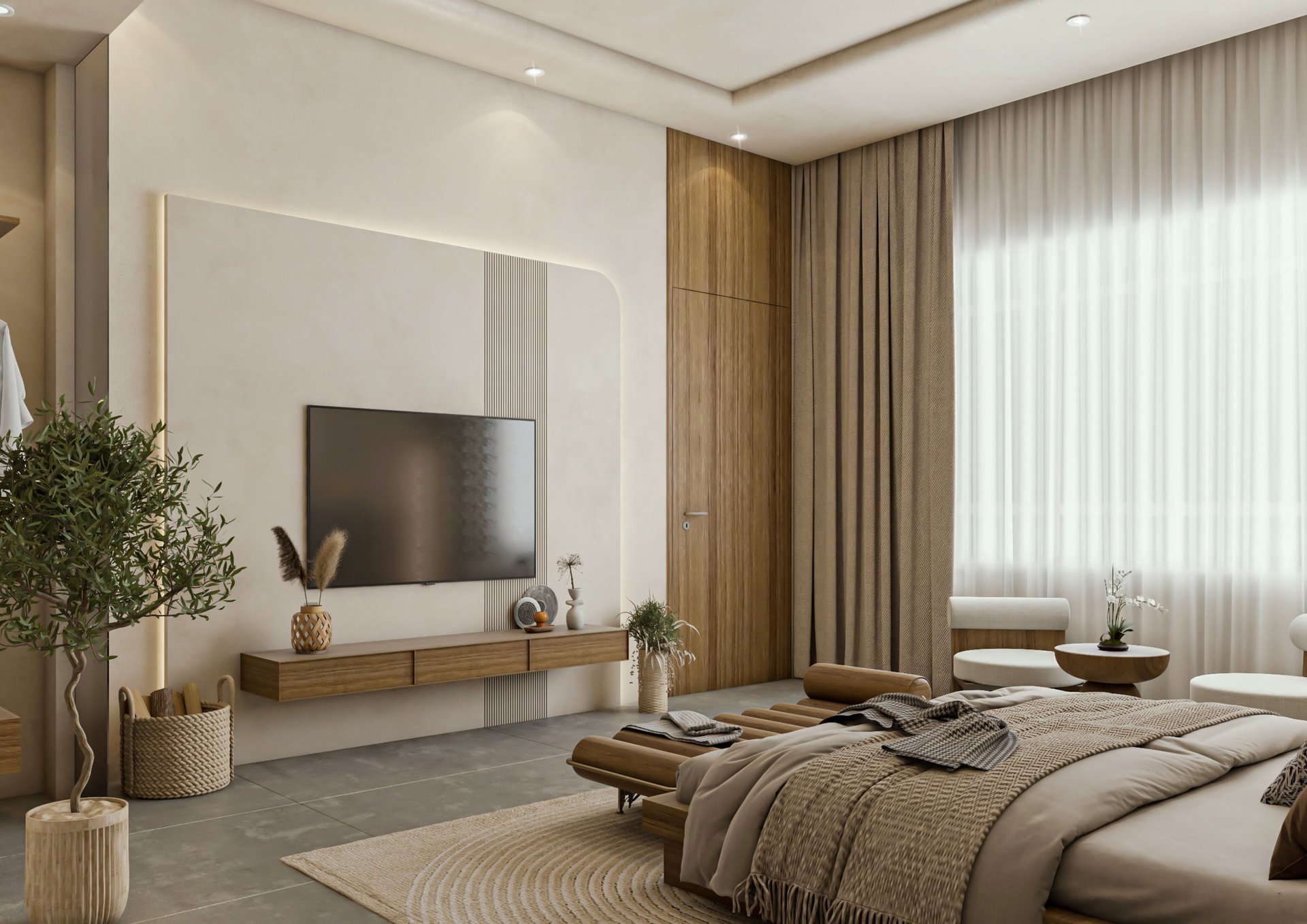 a kitchen with a table and chairs next to a window