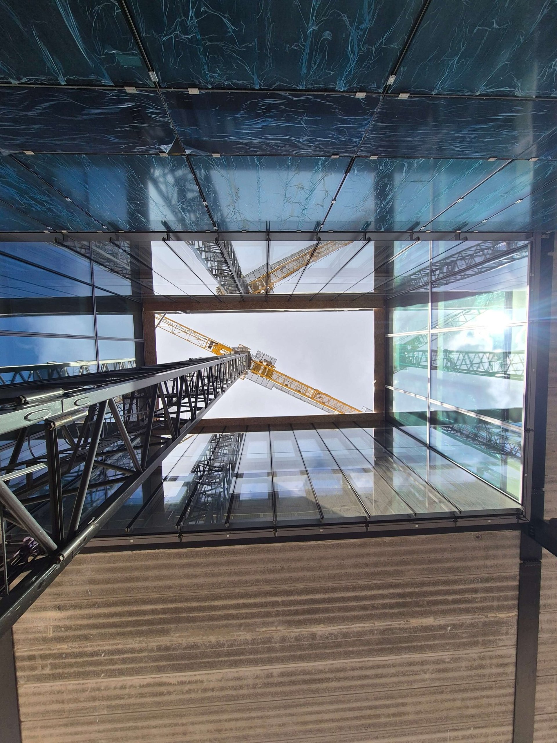 black and brown leather padded tub sofa