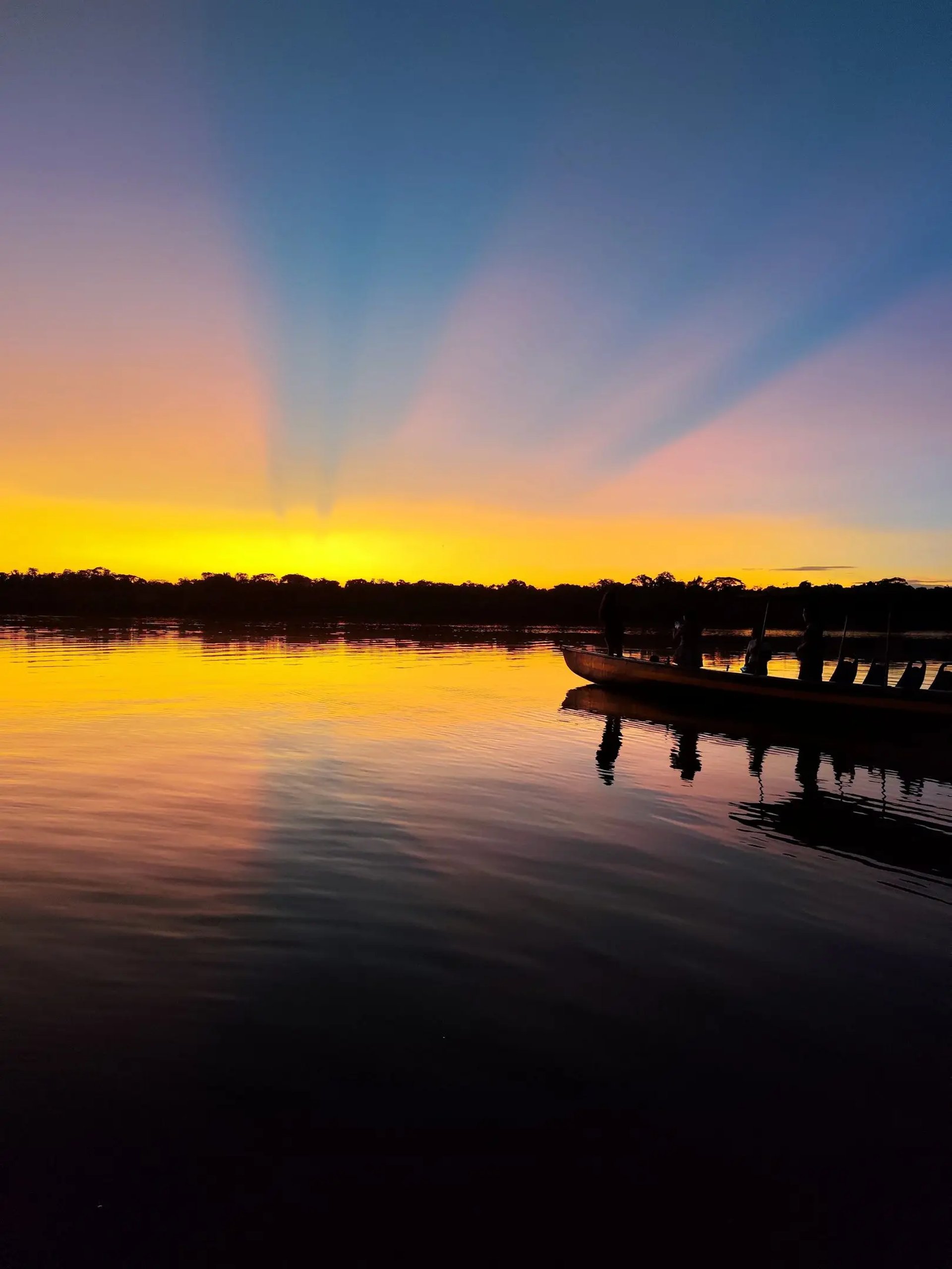 an abstract photo of a curved building with a blue sky in the background