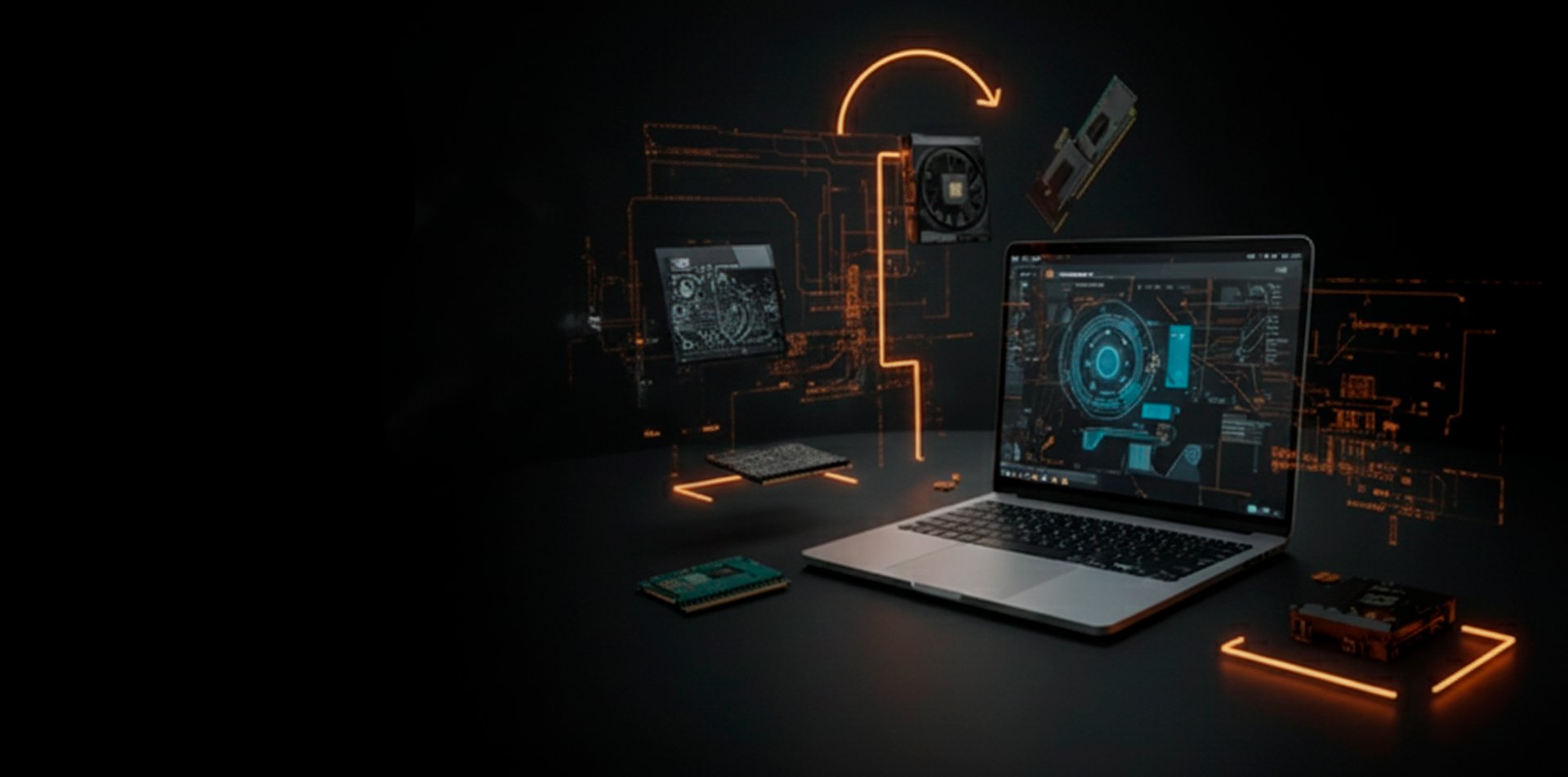 an abstract photo of a curved building with a blue sky in the background