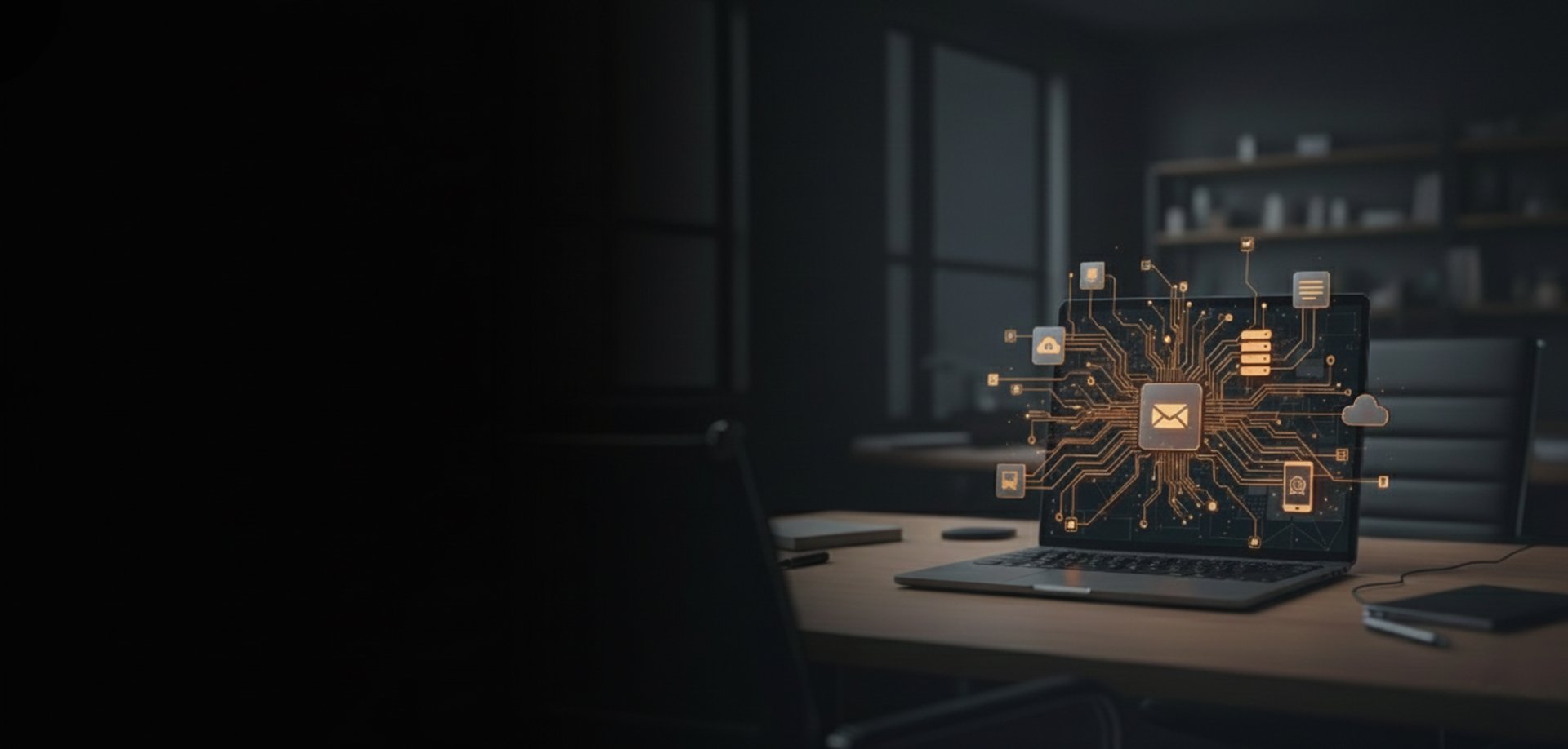 an abstract photo of a curved building with a blue sky in the background