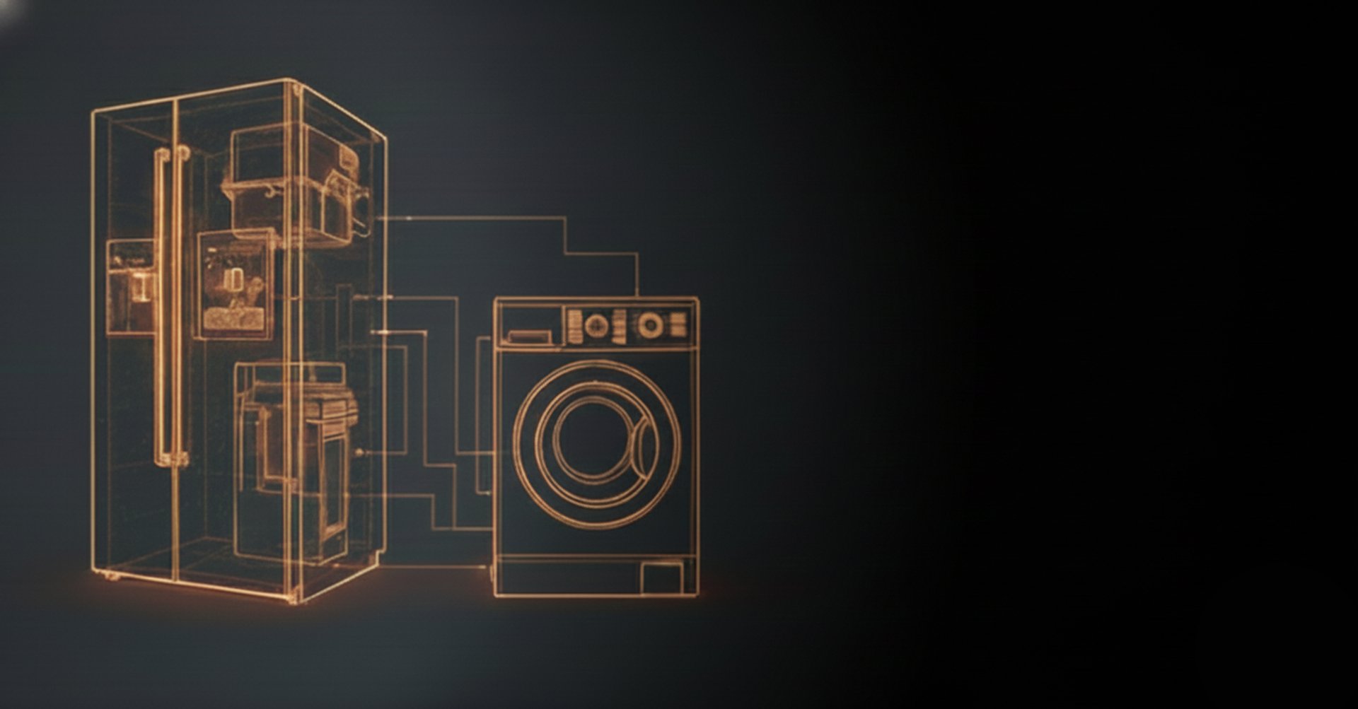 an abstract photo of a curved building with a blue sky in the background