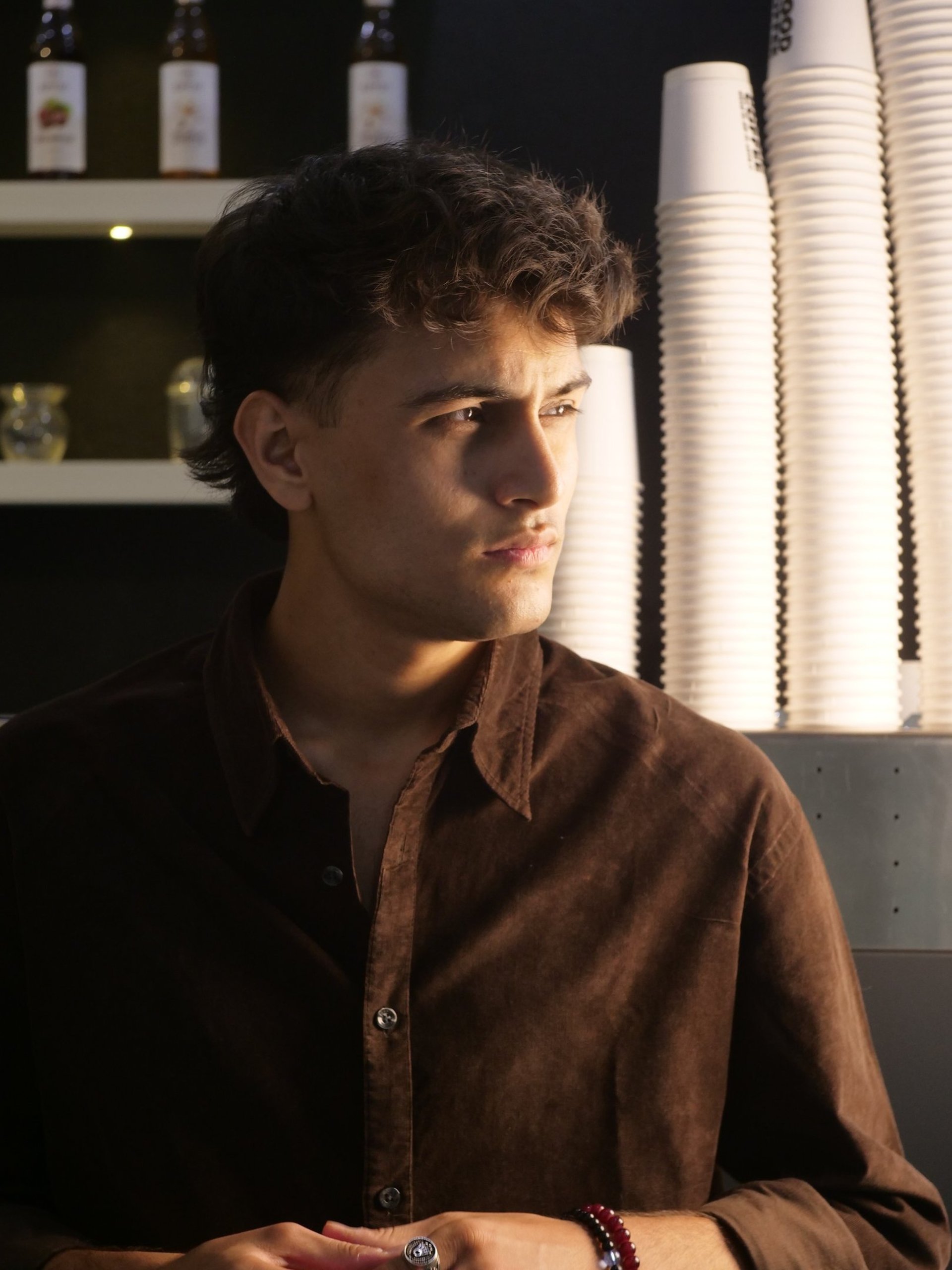 a bunch of different colored jewels on a table