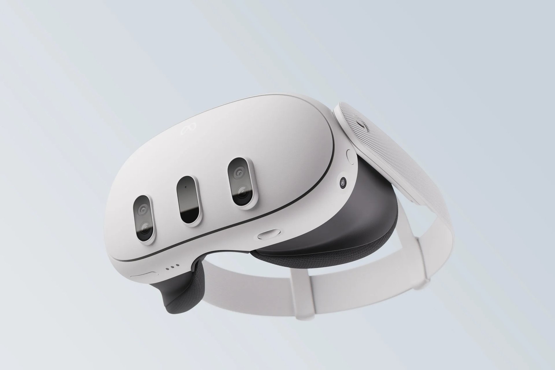 a pair of white headphones