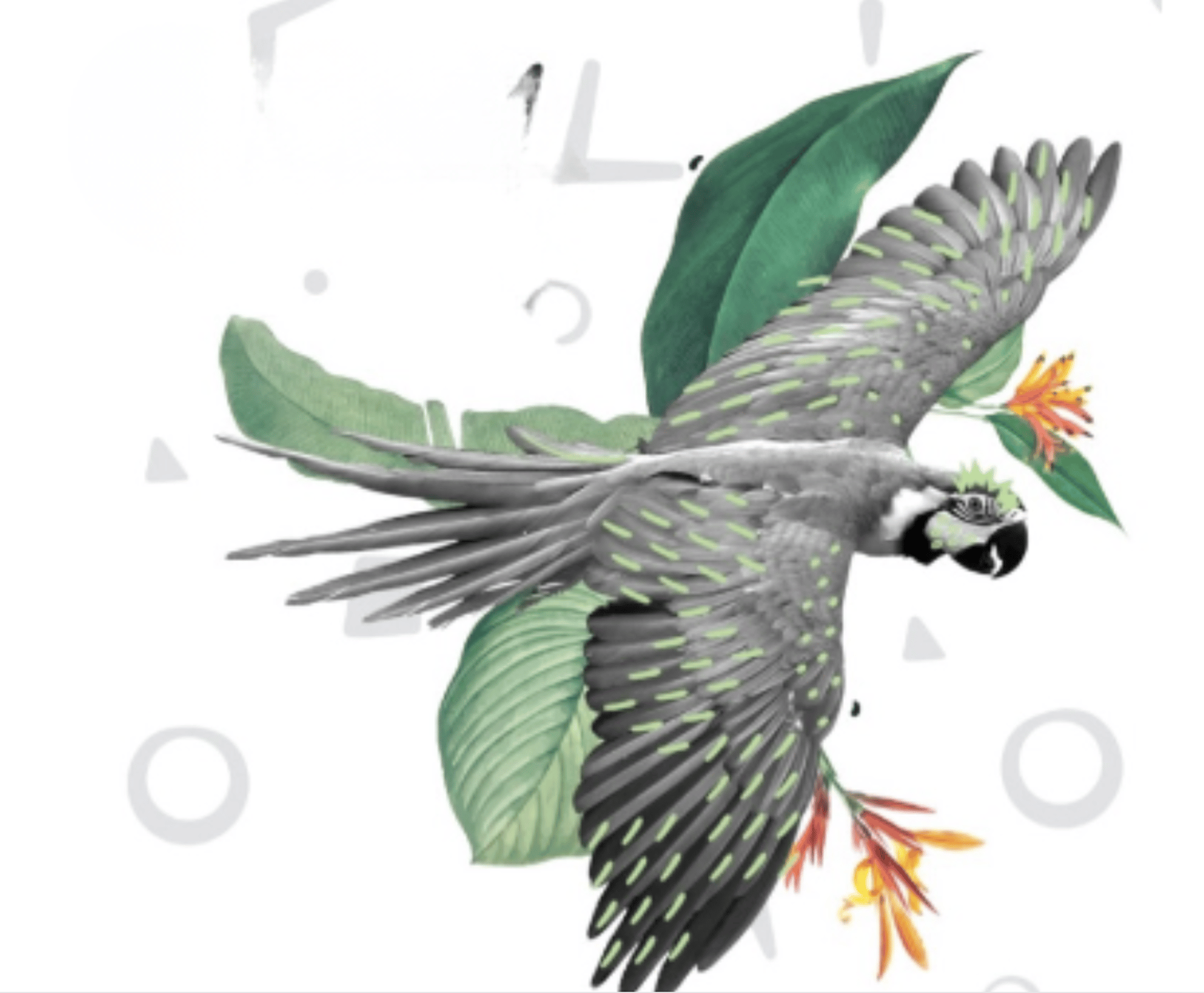 an abstract photo of a curved building with a blue sky in the background