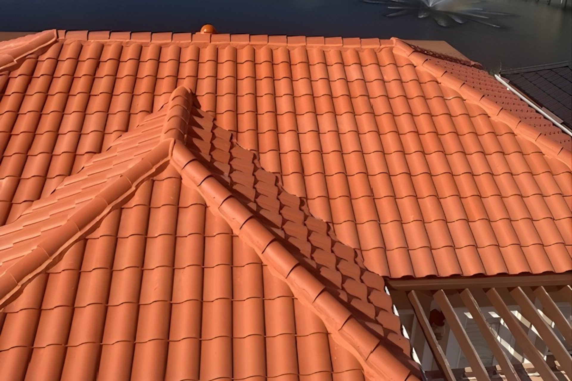 brown building roof