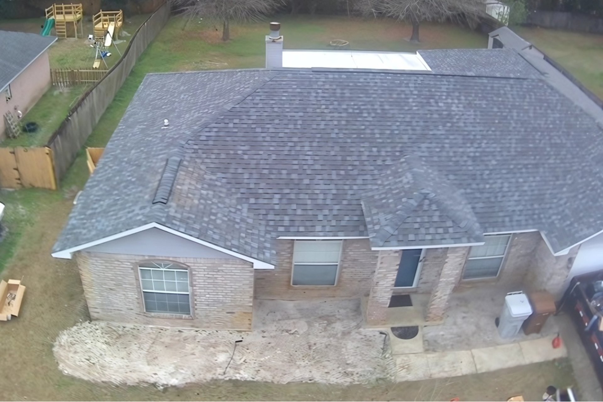 brown building roof