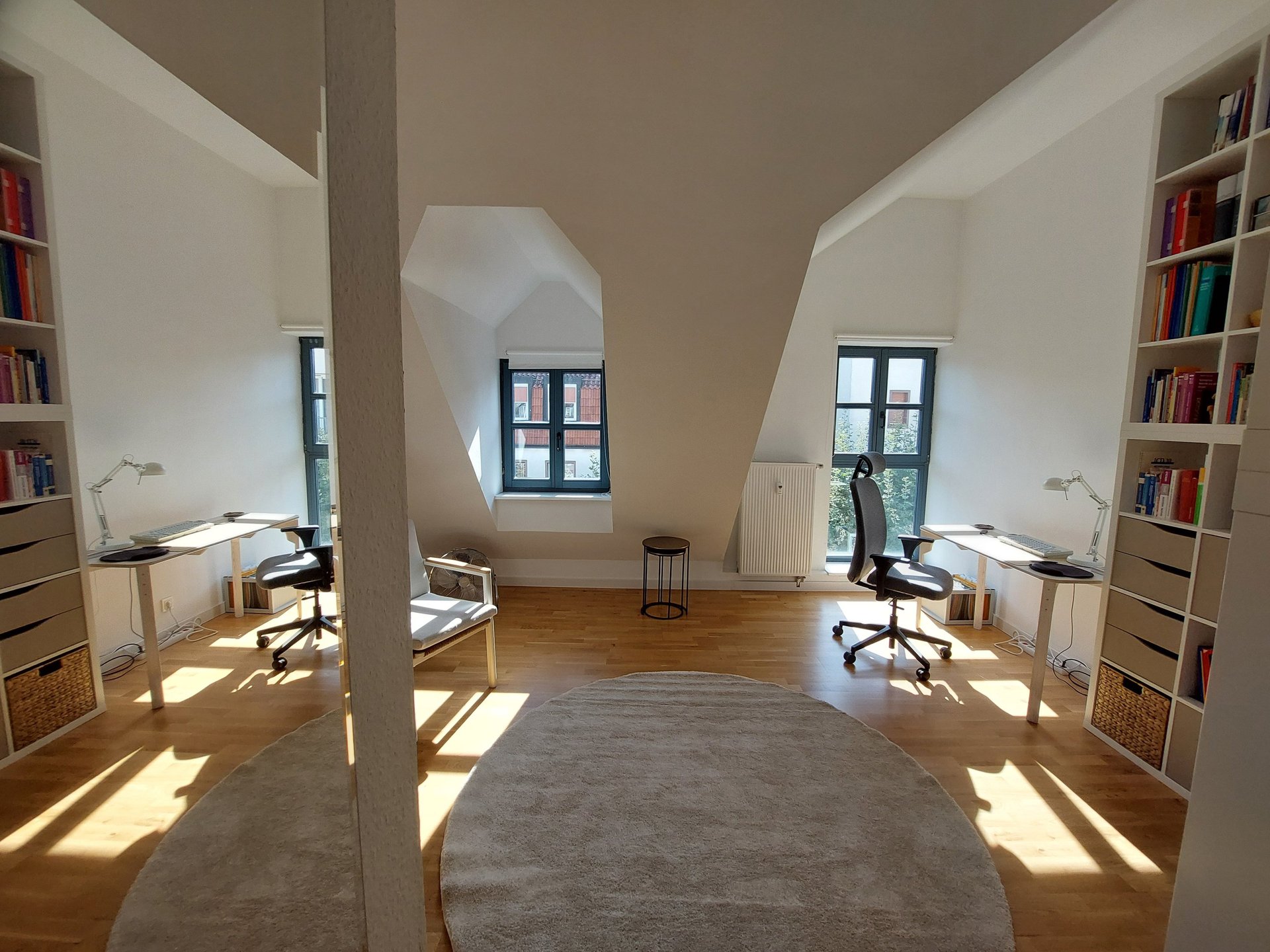 black and brown leather padded tub sofa