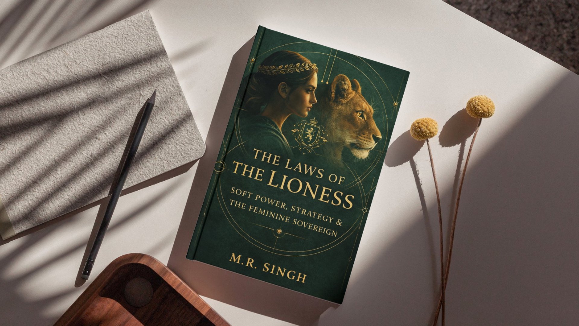 woman holding dried flower