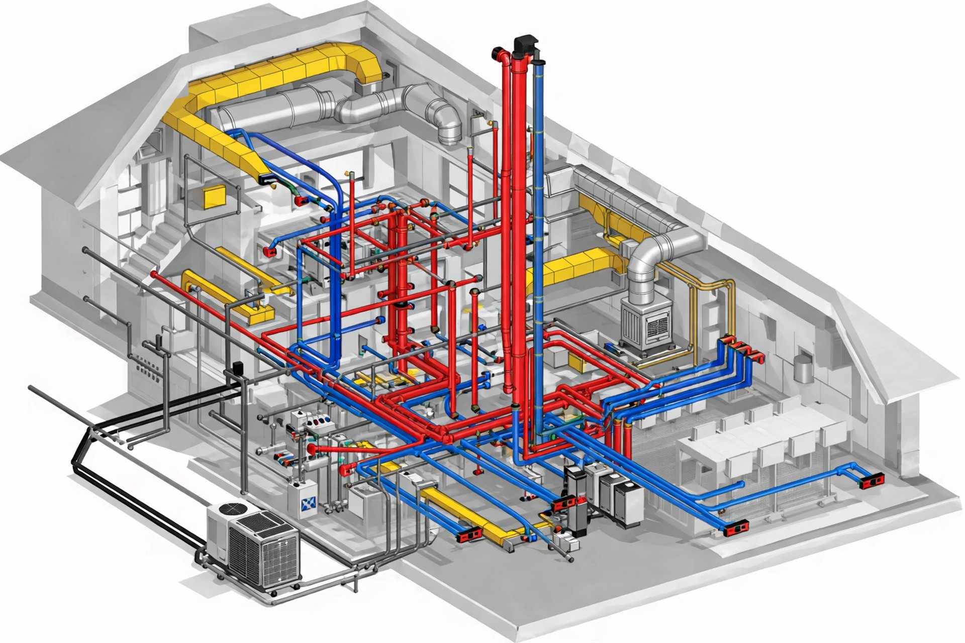 Colleagues collaborate while examining computer designs.