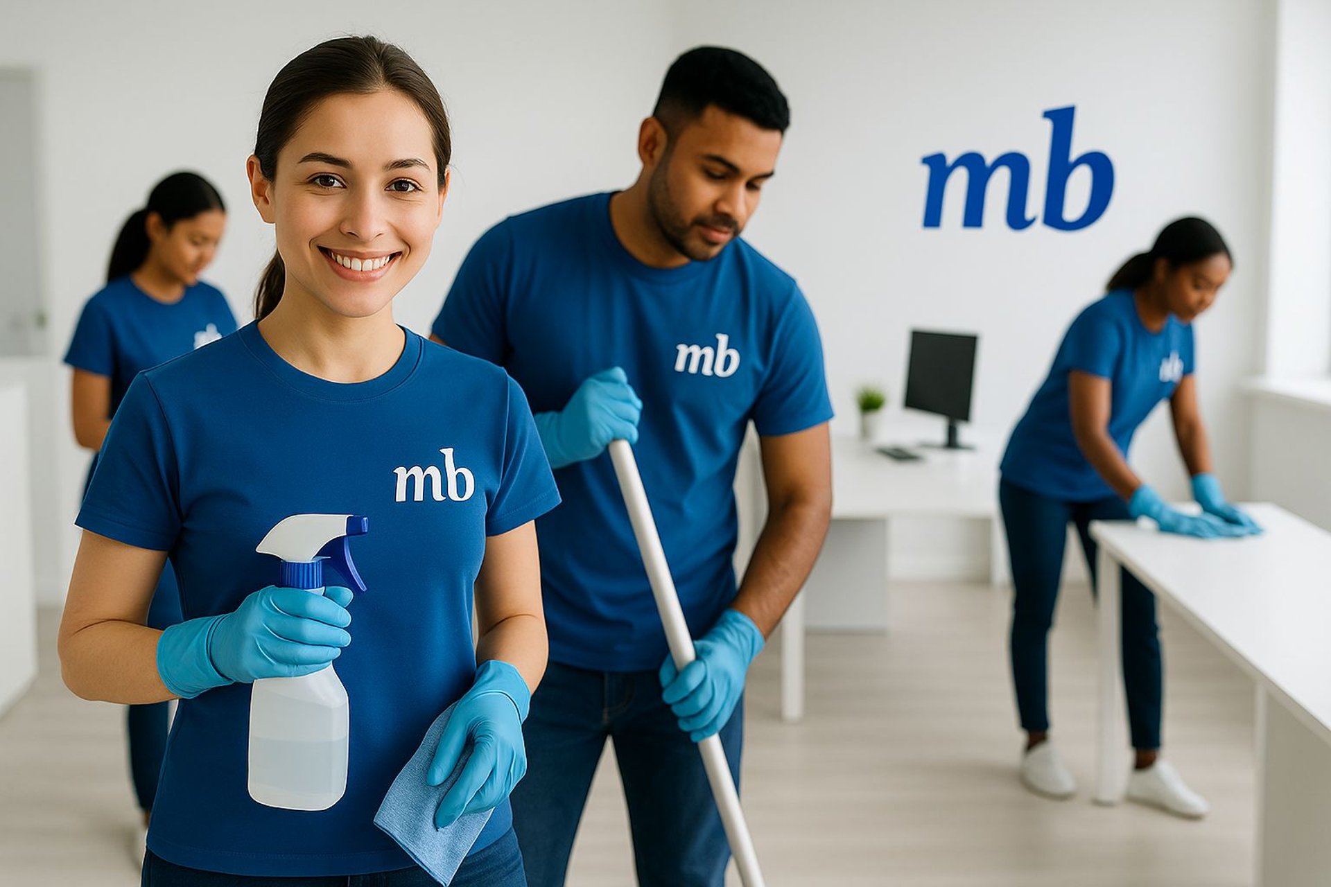 a man in a mask using a machine