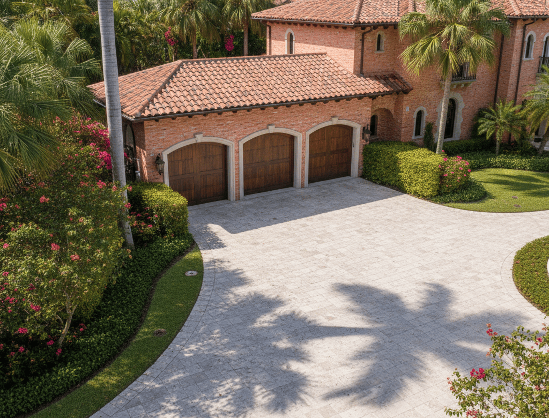 Coral Gables, FL residential driveway
