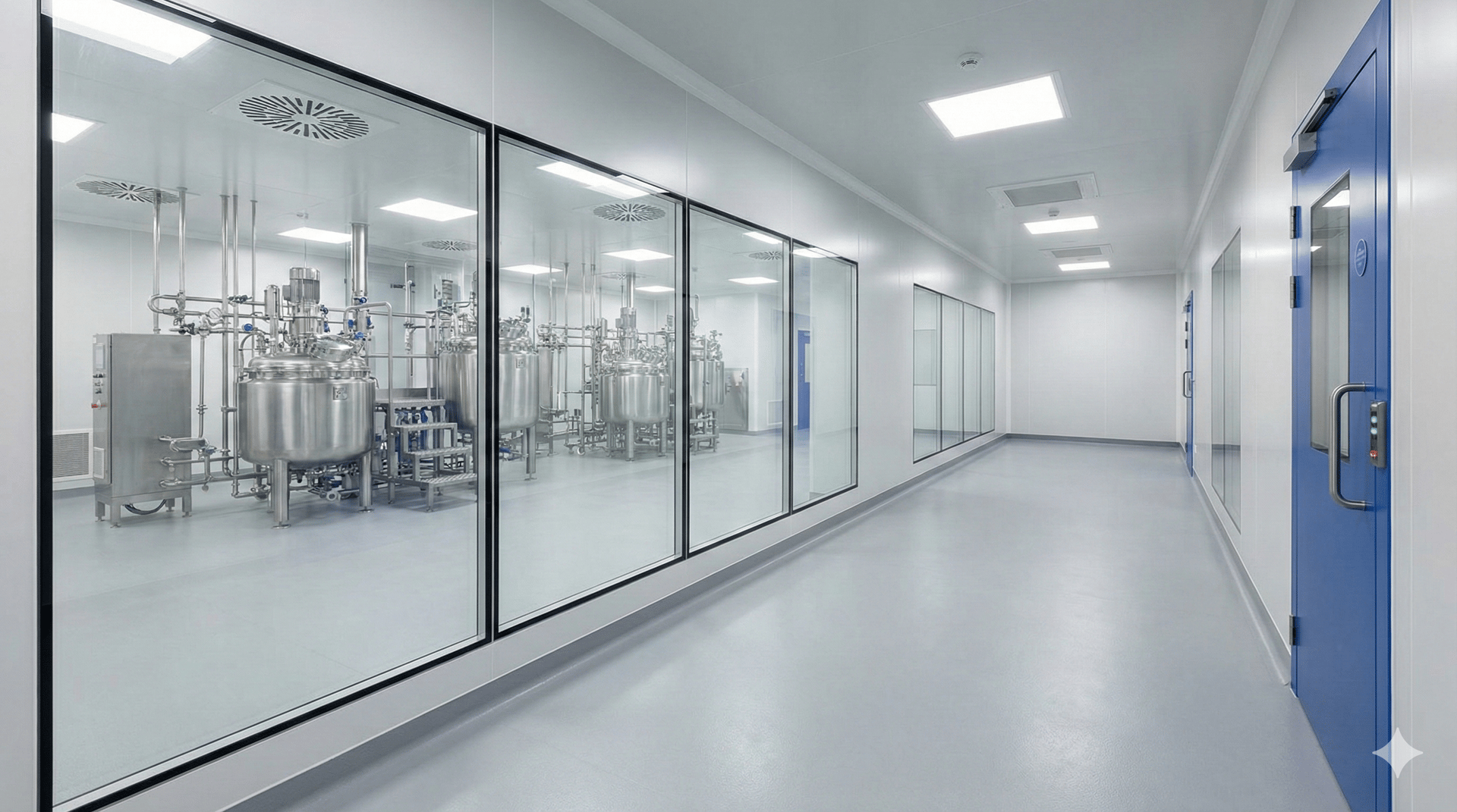 an abstract photo of a curved building with a blue sky in the background