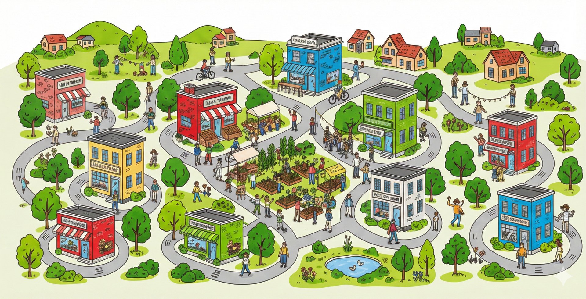 an abstract photo of a curved building with a blue sky in the background