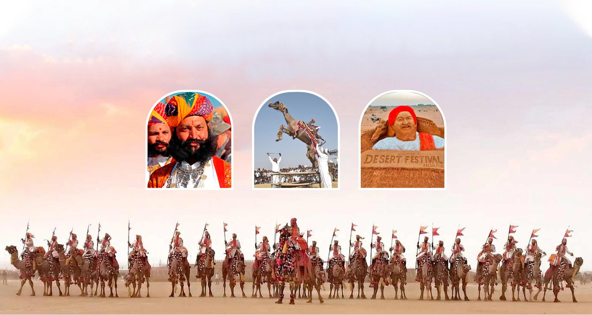an abstract photo of a curved building with a blue sky in the background