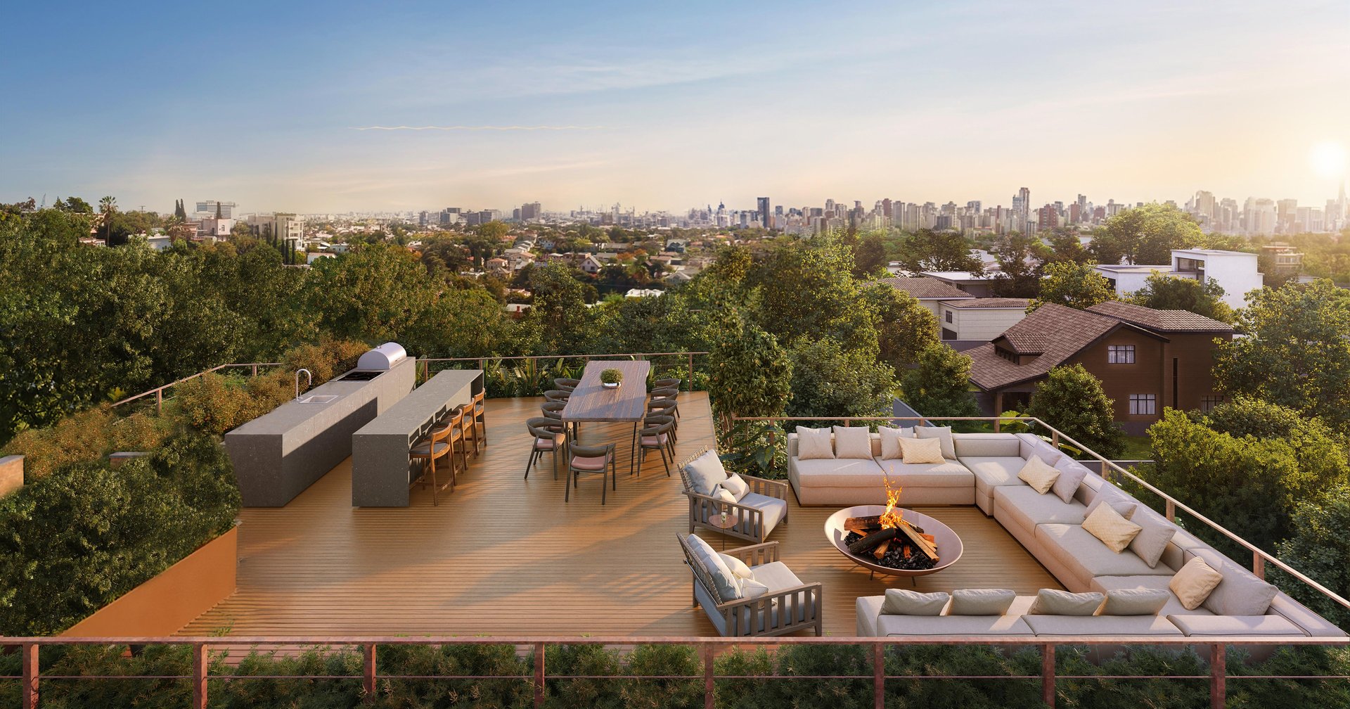 black and brown leather padded tub sofa