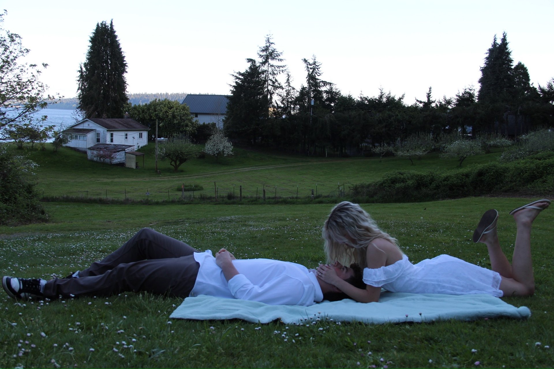a lone person standing in the middle of a desert