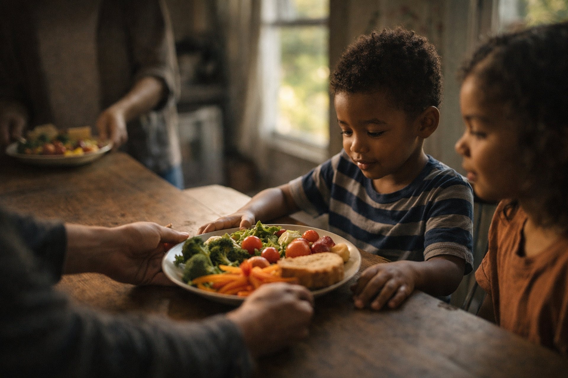 five children smiling